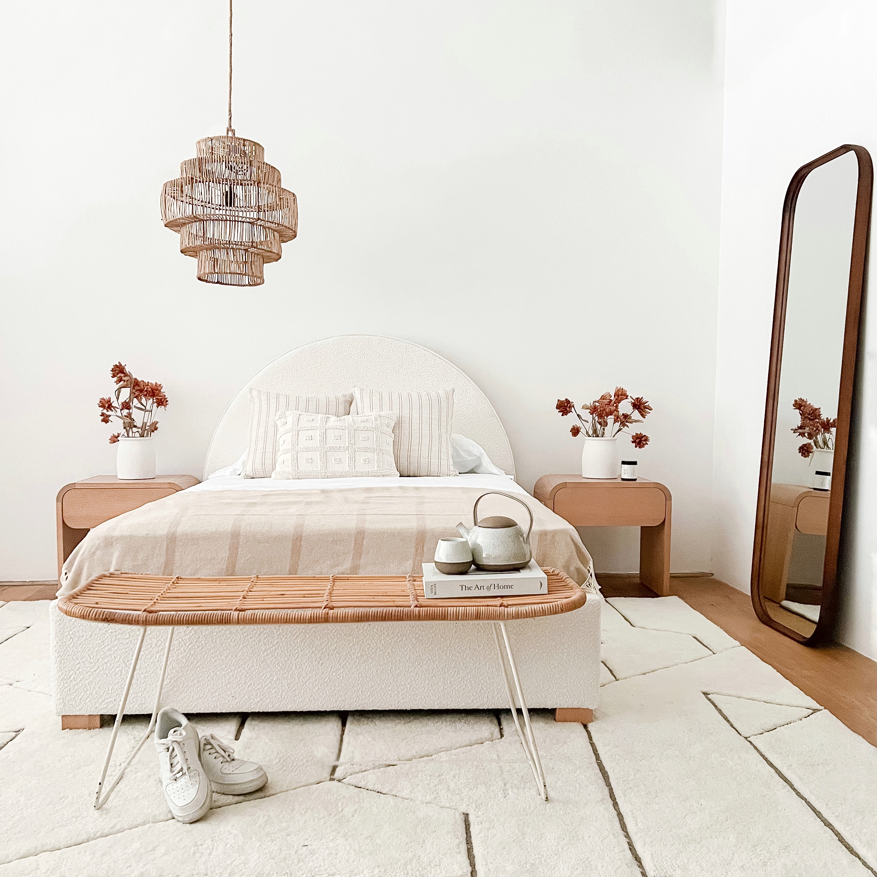 Throw Stripe Herringbone, Arena | Kokoa Home