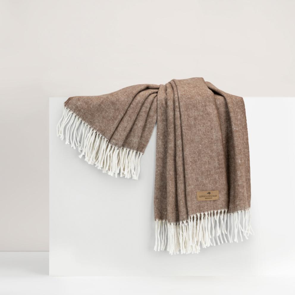 Throw Herringbone, Cocoa