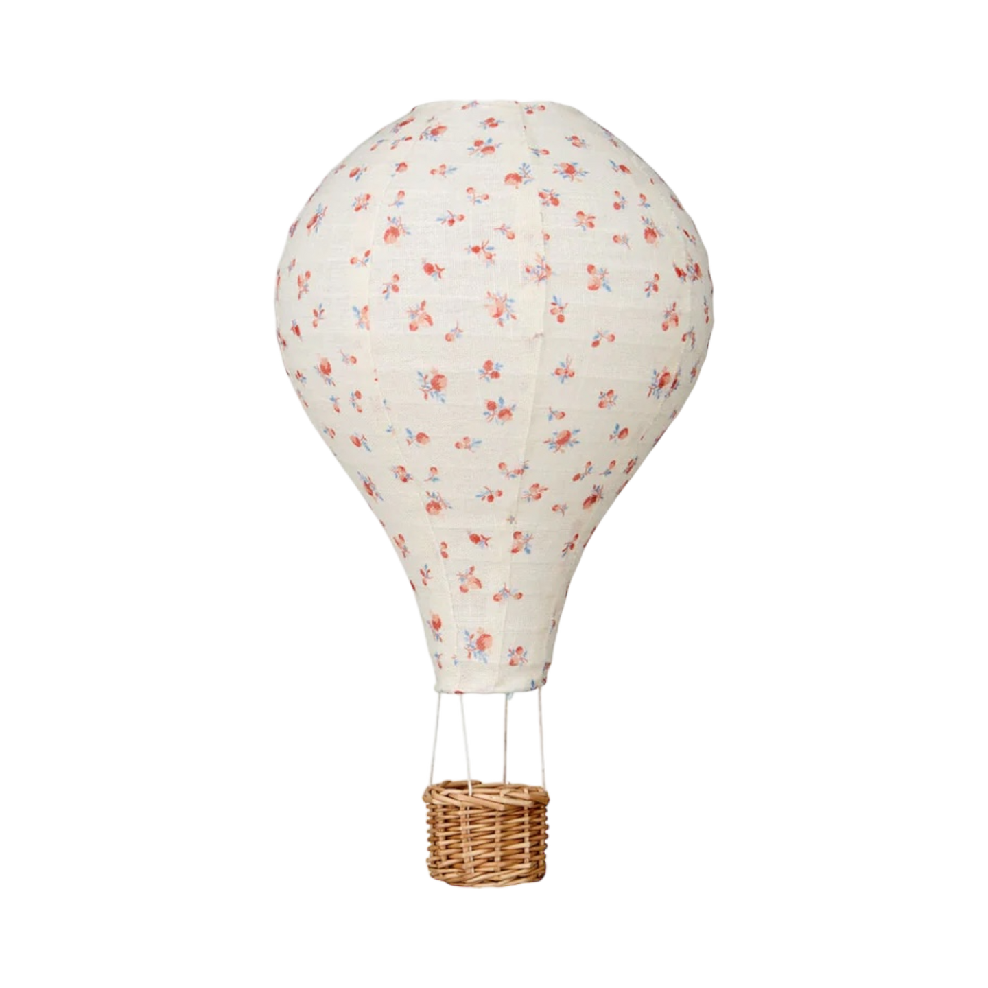 Lámpara Globo Aerostático, Frutos Rojos - Kokoa Home