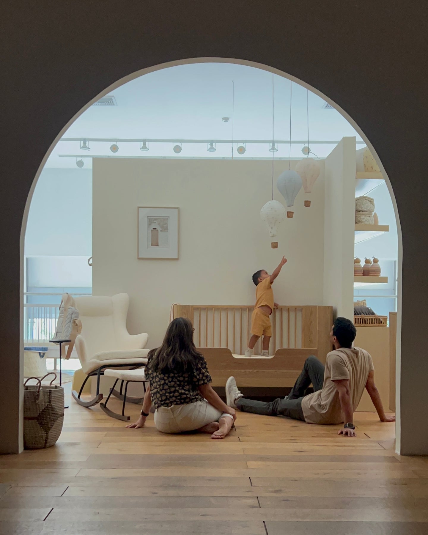 Lámpara Globo Aerostático, Tierra de Ensueño - Kokoa Home