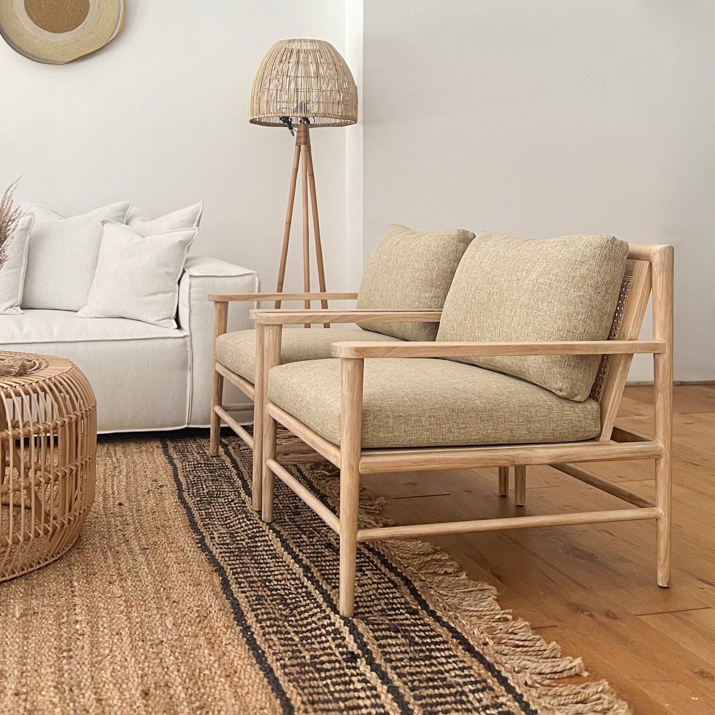 Lámpara de Pie, Dama - Kokoa Home