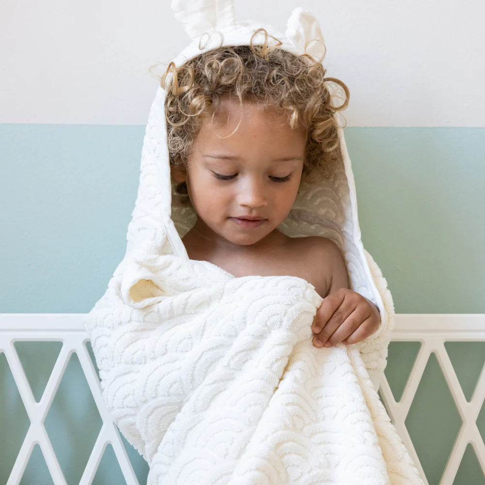 Toalla Rabbit, Blanca - Kokoa Home