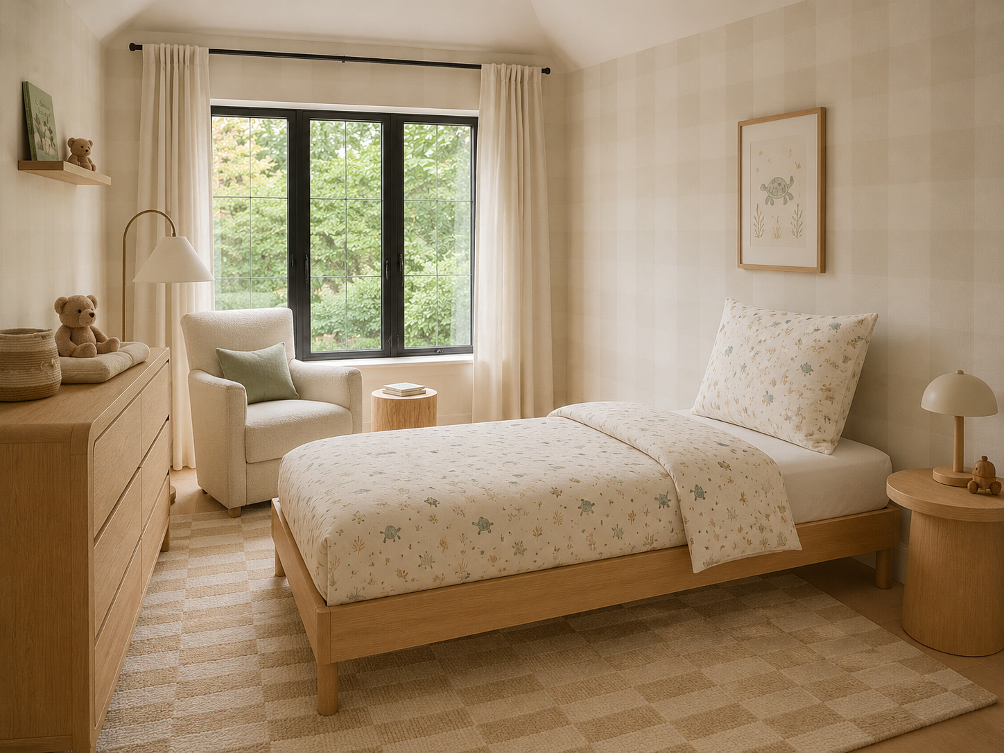 Duvet Jardín Marino, Cama Single | Kokoa Home