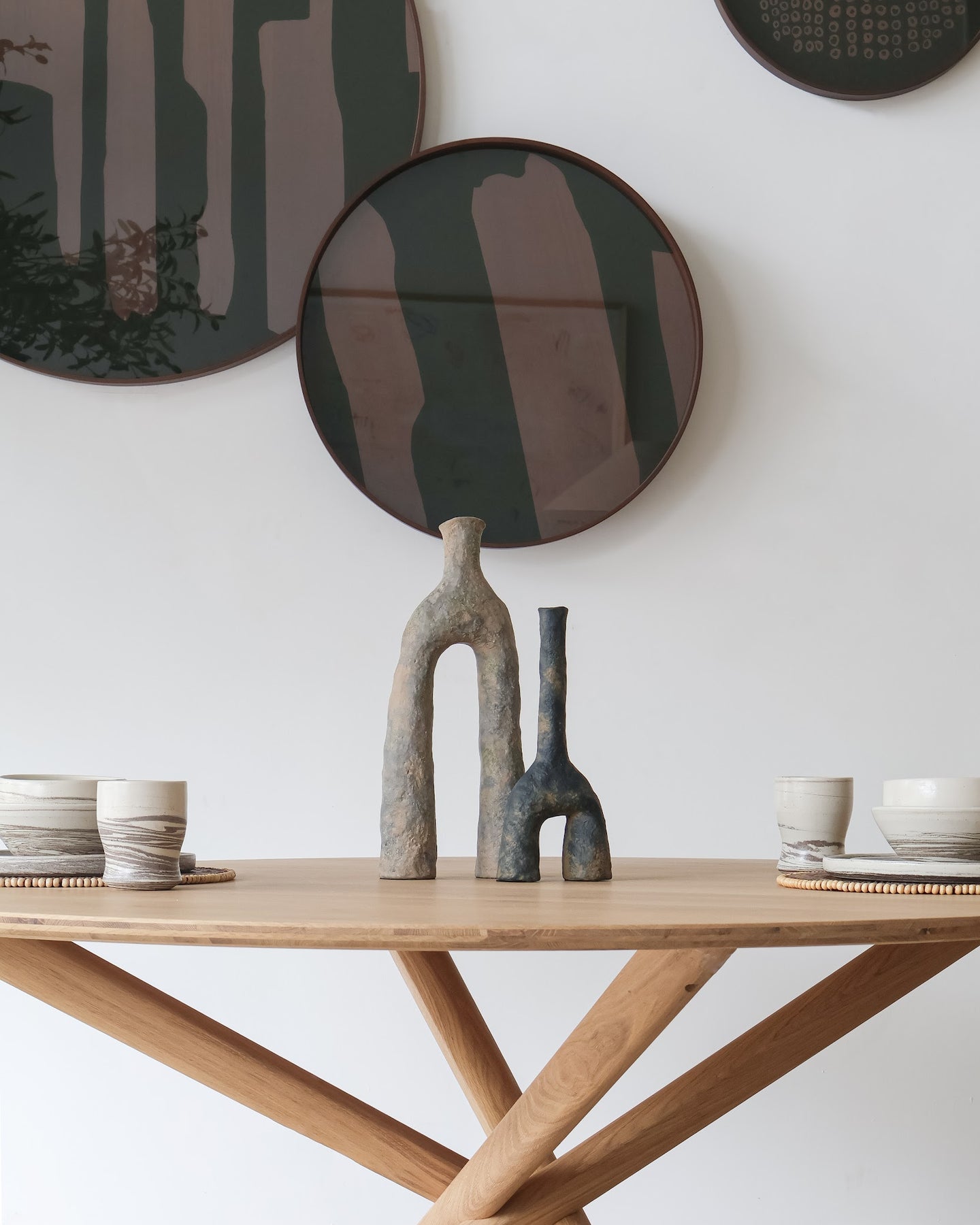 Mesa de Comedor Malinas (redondo) - Kokoa Home