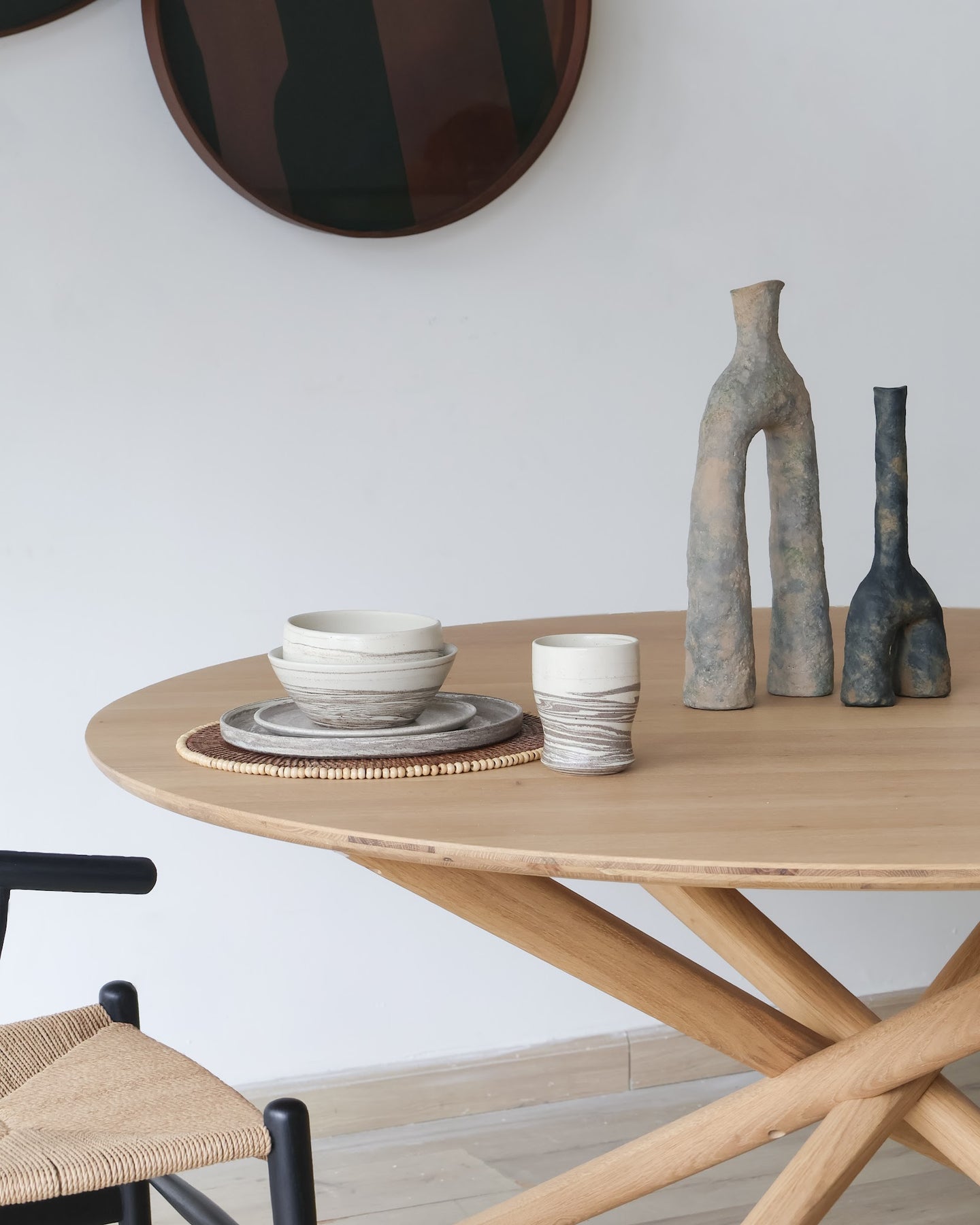 Mesa de Comedor Malinas (redondo) - Kokoa Home