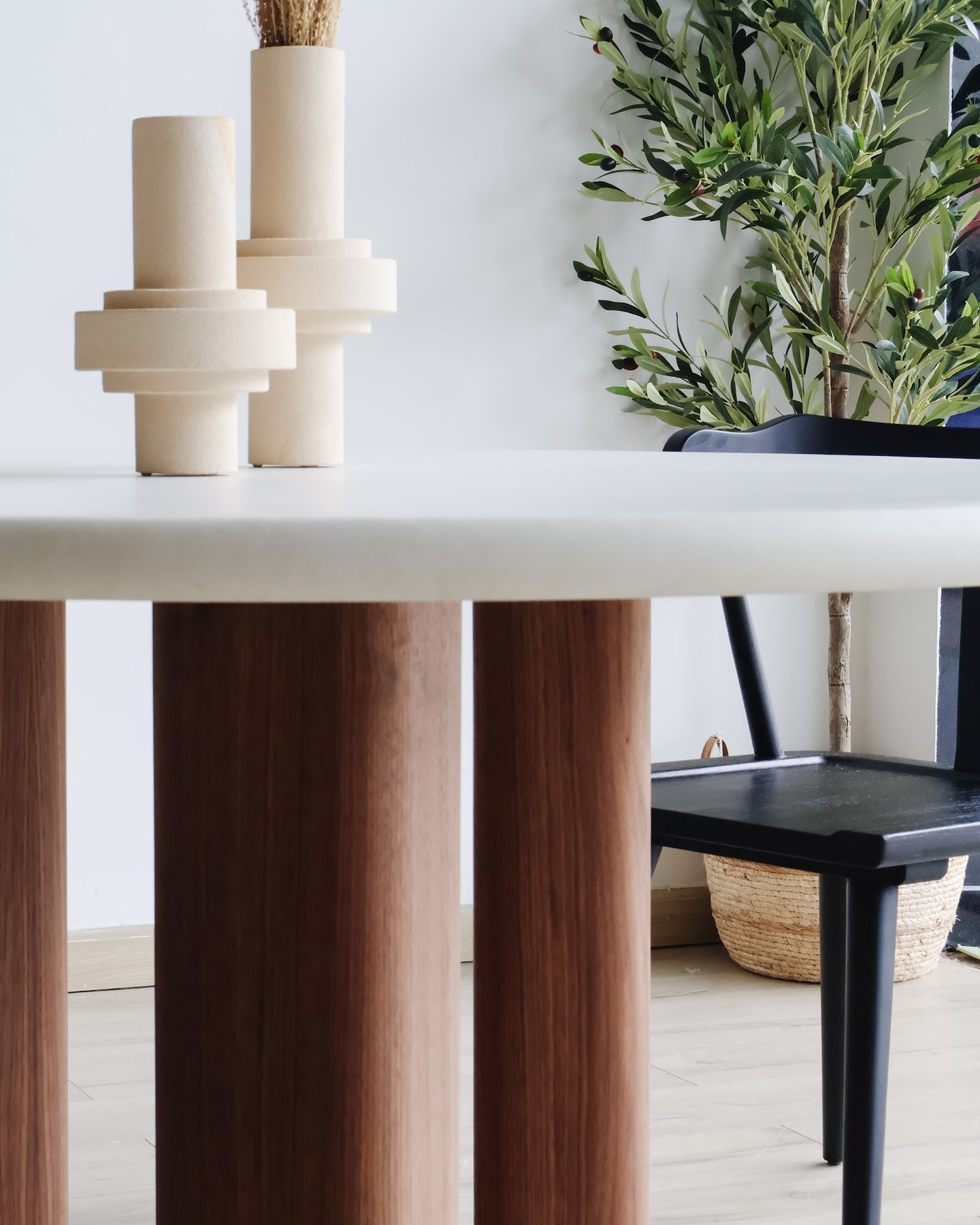 Mesa de Comedor Monti, Redonda