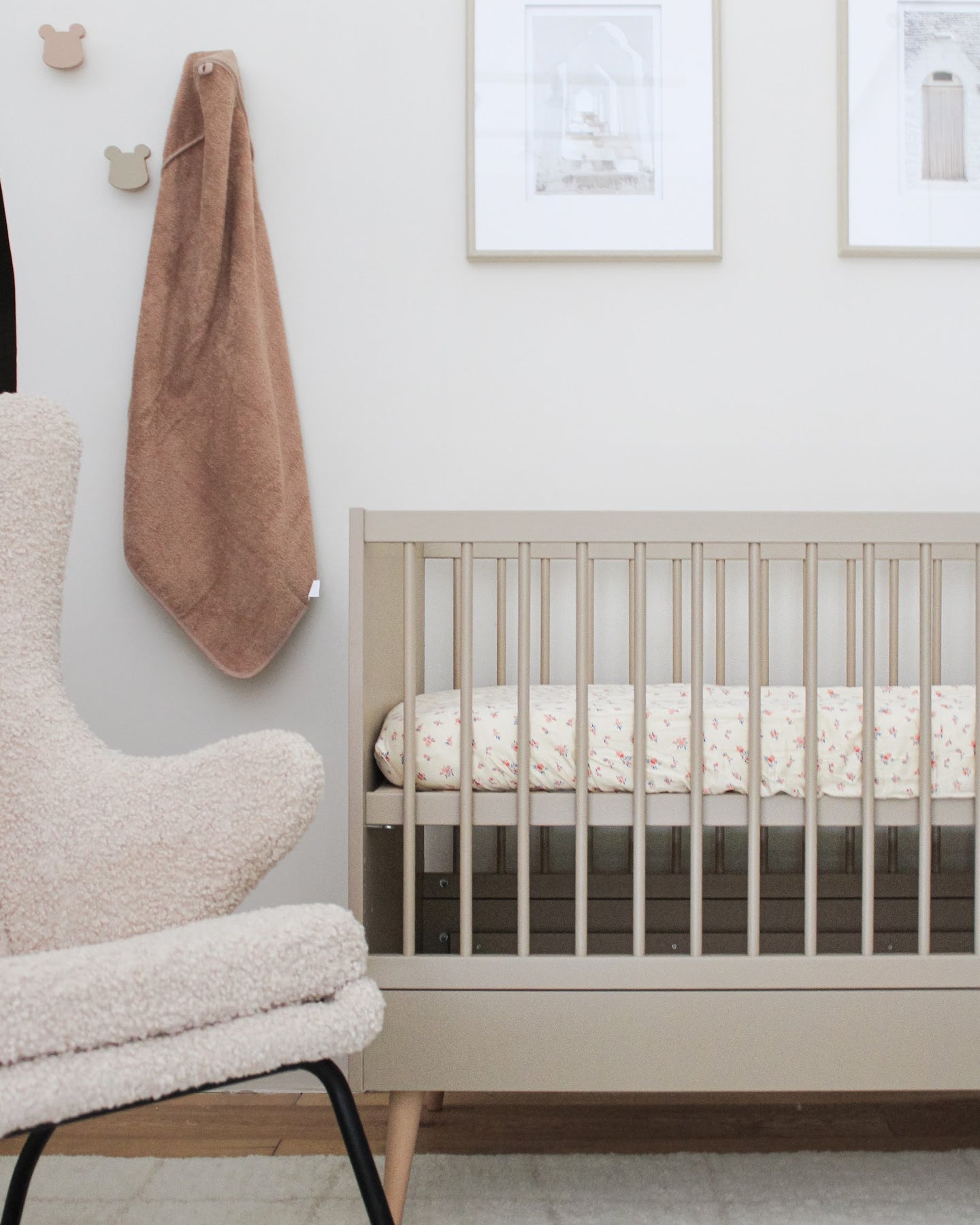 Sábana para Cuna, Frutos Rojos - Kokoa Home