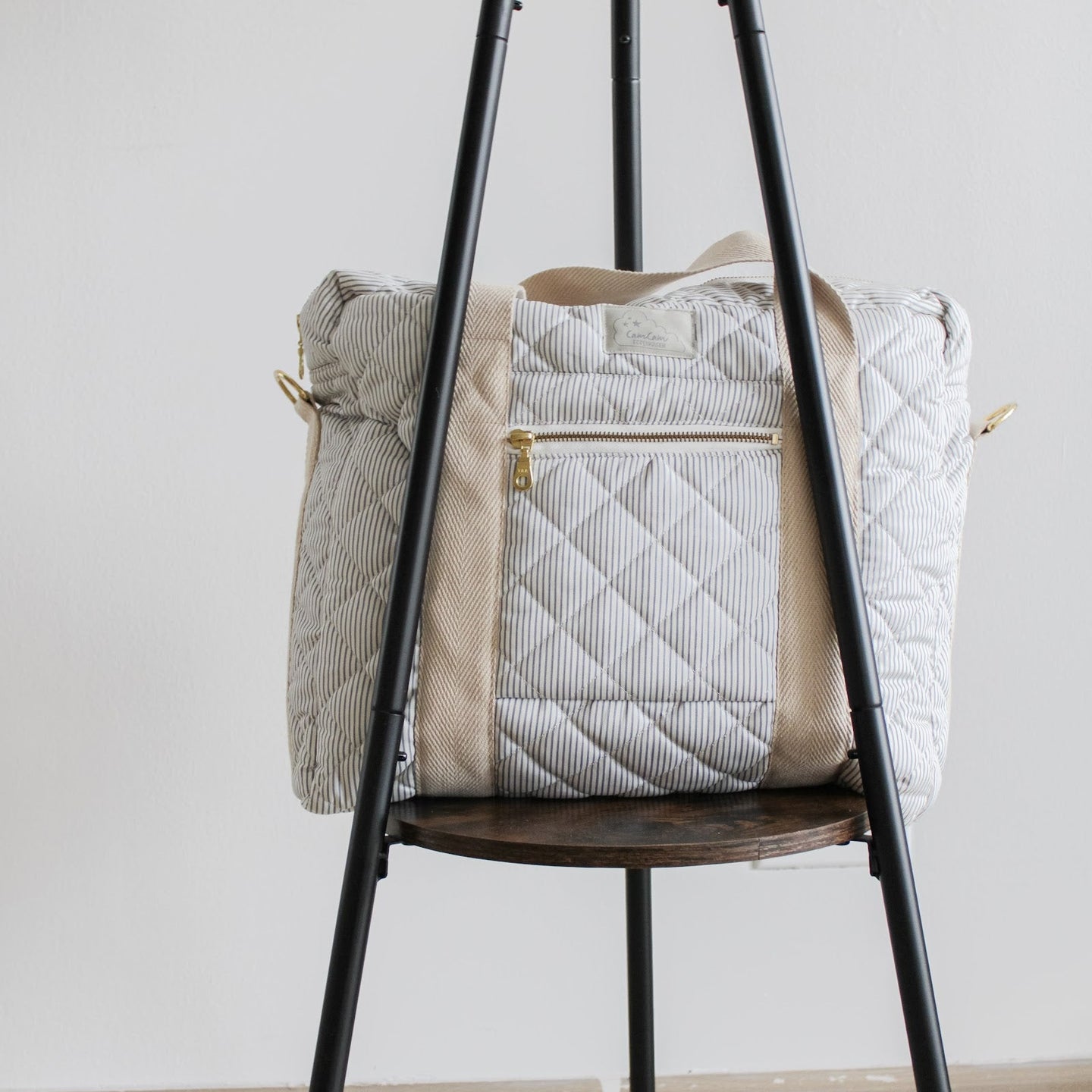 Pañalera, Rayas Azul - Kokoa Home