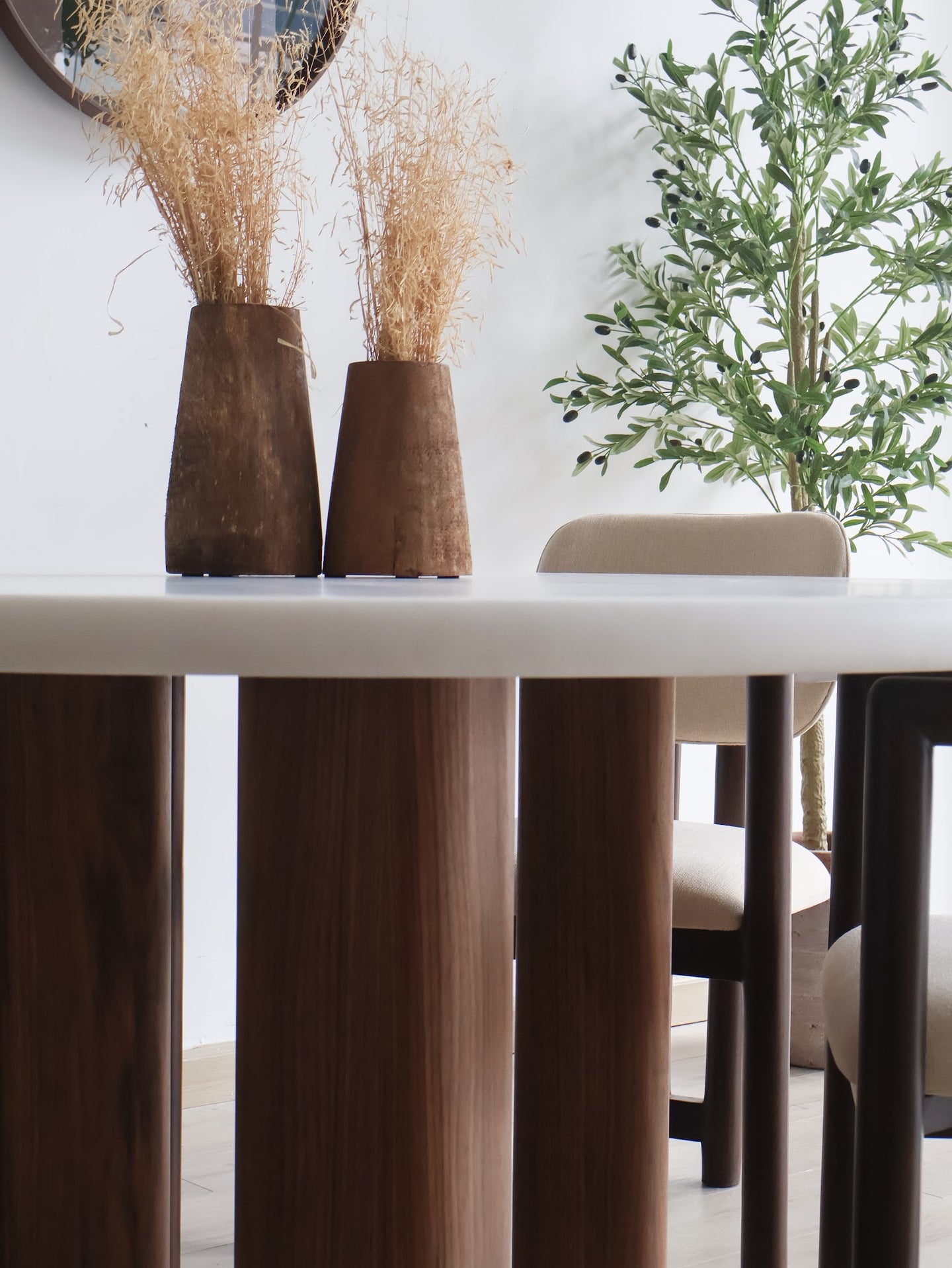 Mesa de Comedor Monti, Redonda