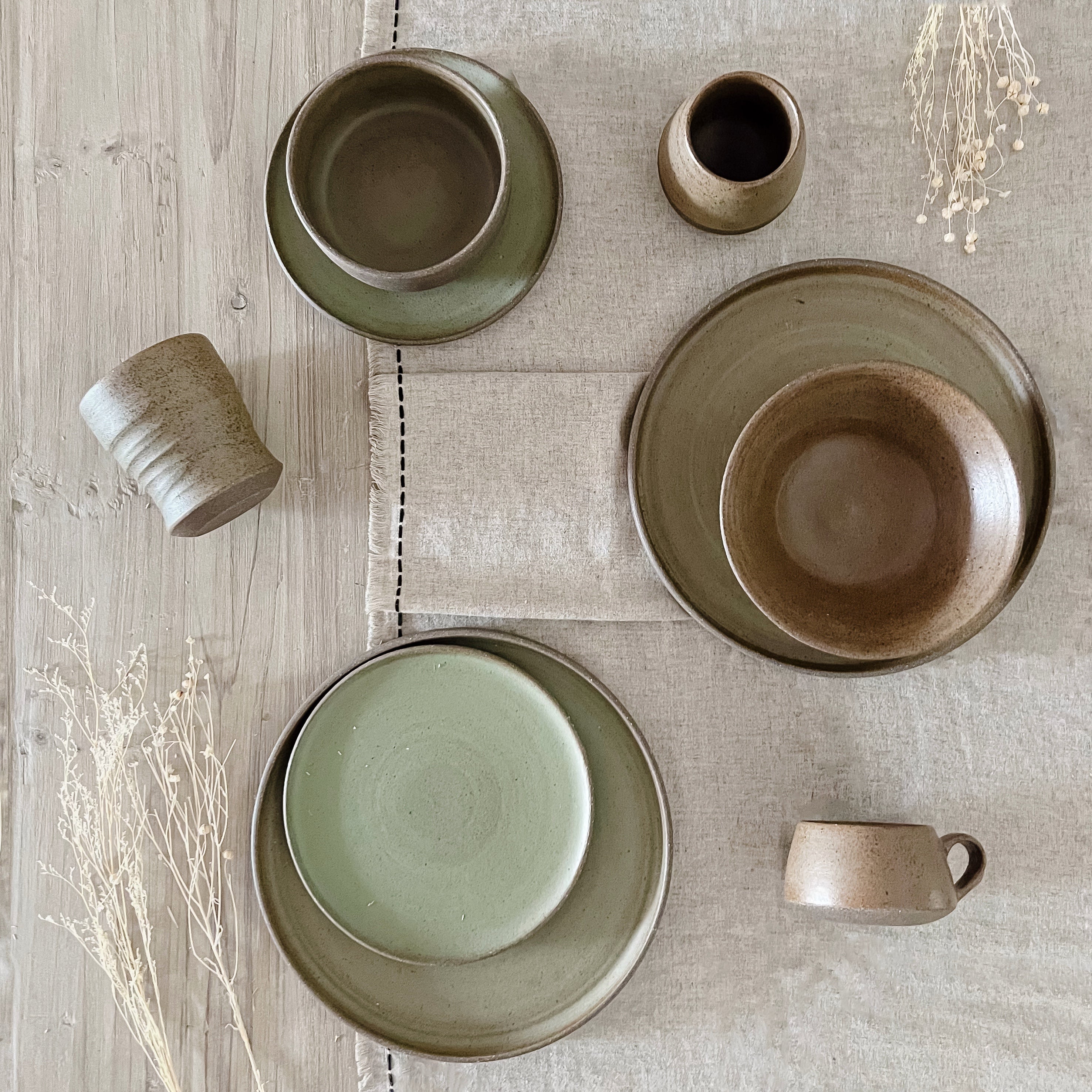 Vajilla Pastos, 4 Piezas | Kokoa Home