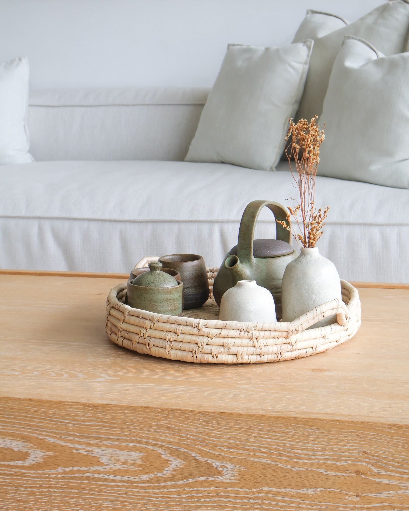 Taburete Dalia, Natural | Kokoa Home