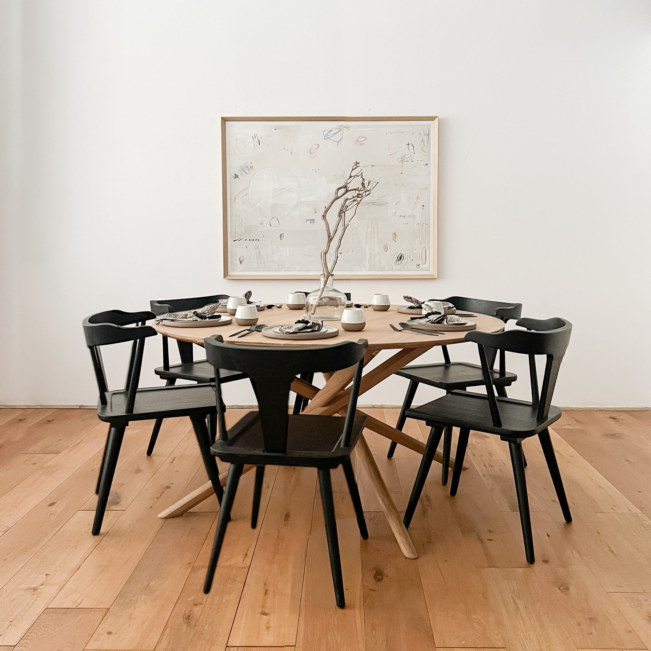 Mesa de Comedor Malinas Negra (rectangular) | Kokoa Home