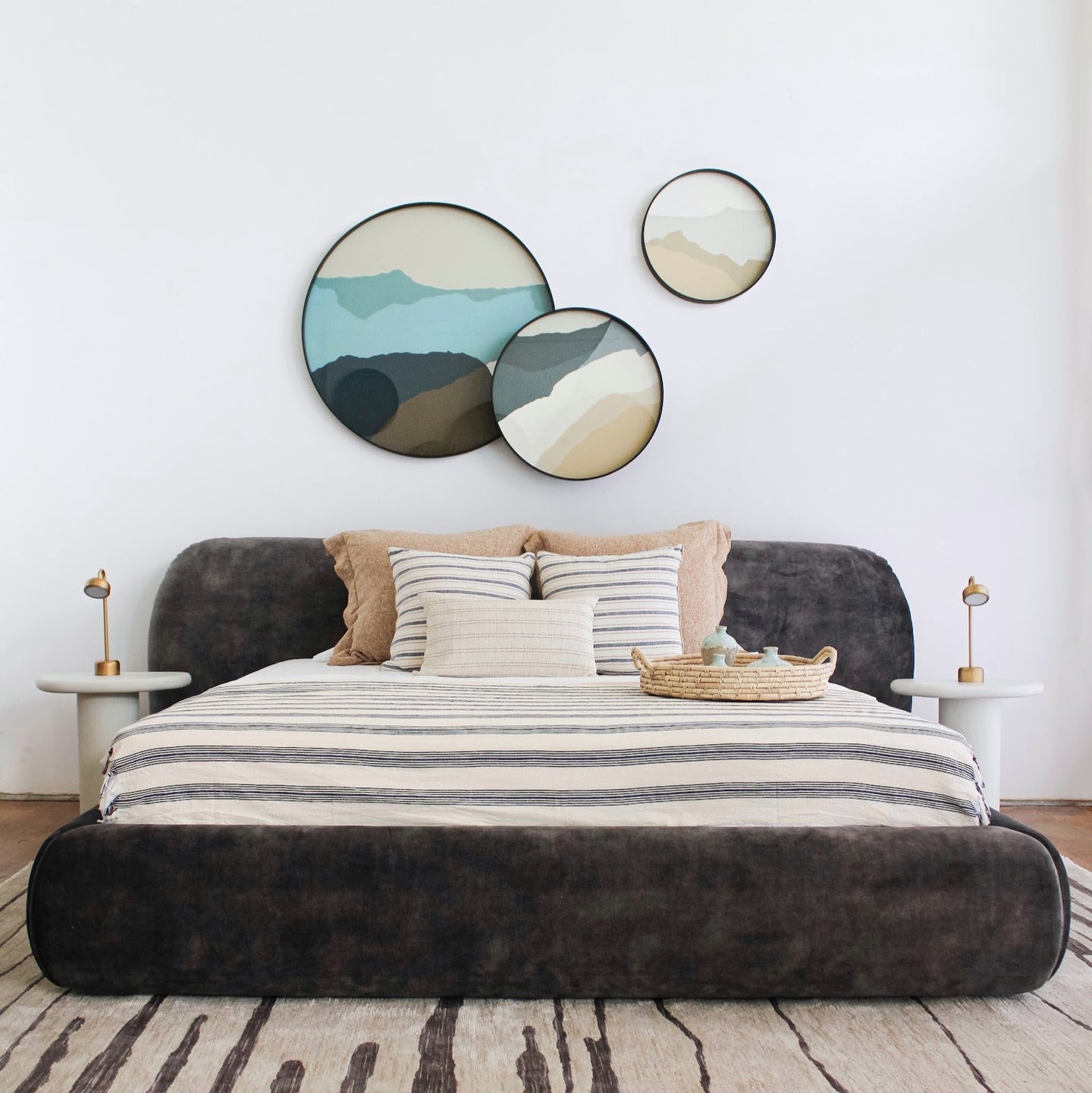 Bandeja Horizontes Grafhite - Kokoa Home