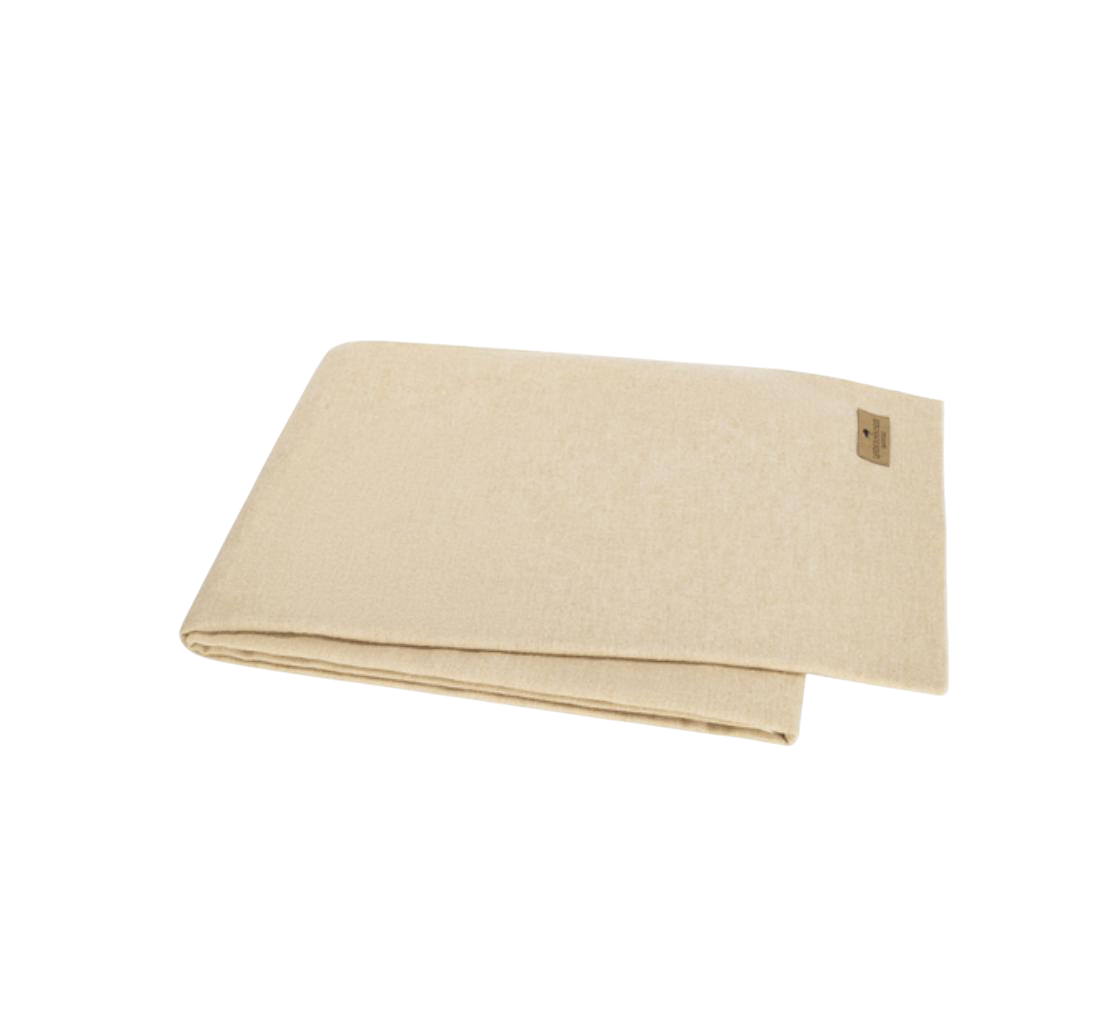 Throw Aspen Herringbone, Almendra - Kokoa Home