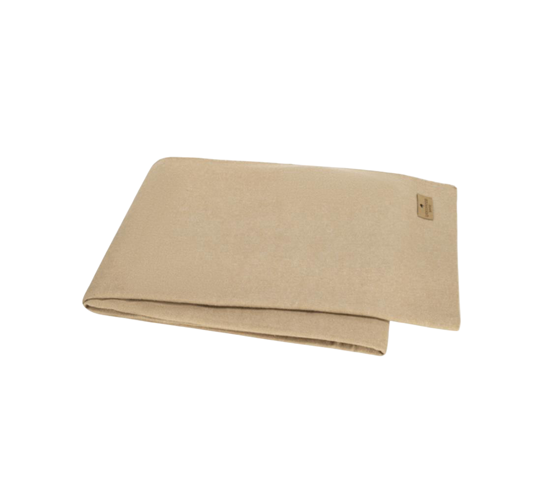 Throw Aspen Herringbone, Latte - Kokoa Home