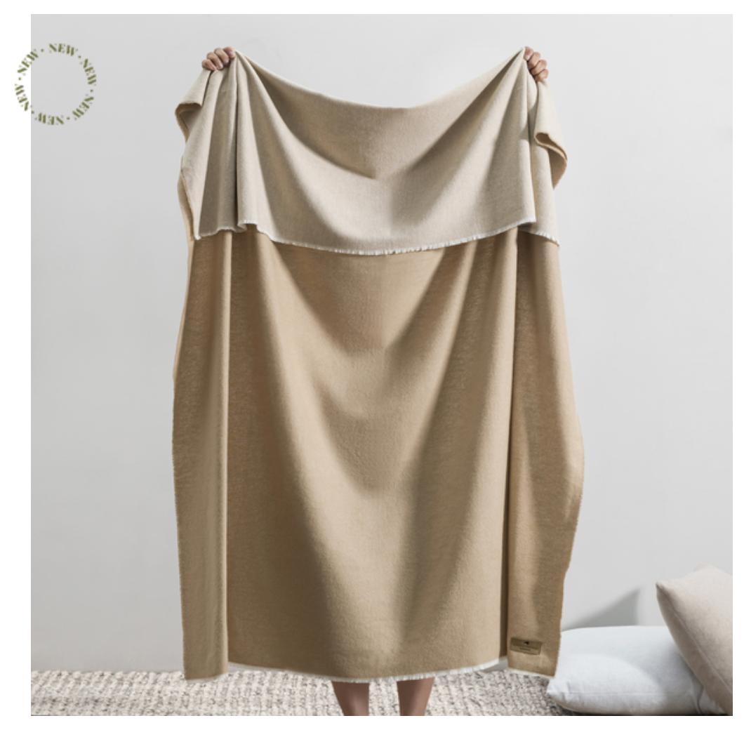 Throw Herringbone, Cocoa - Kokoa Home