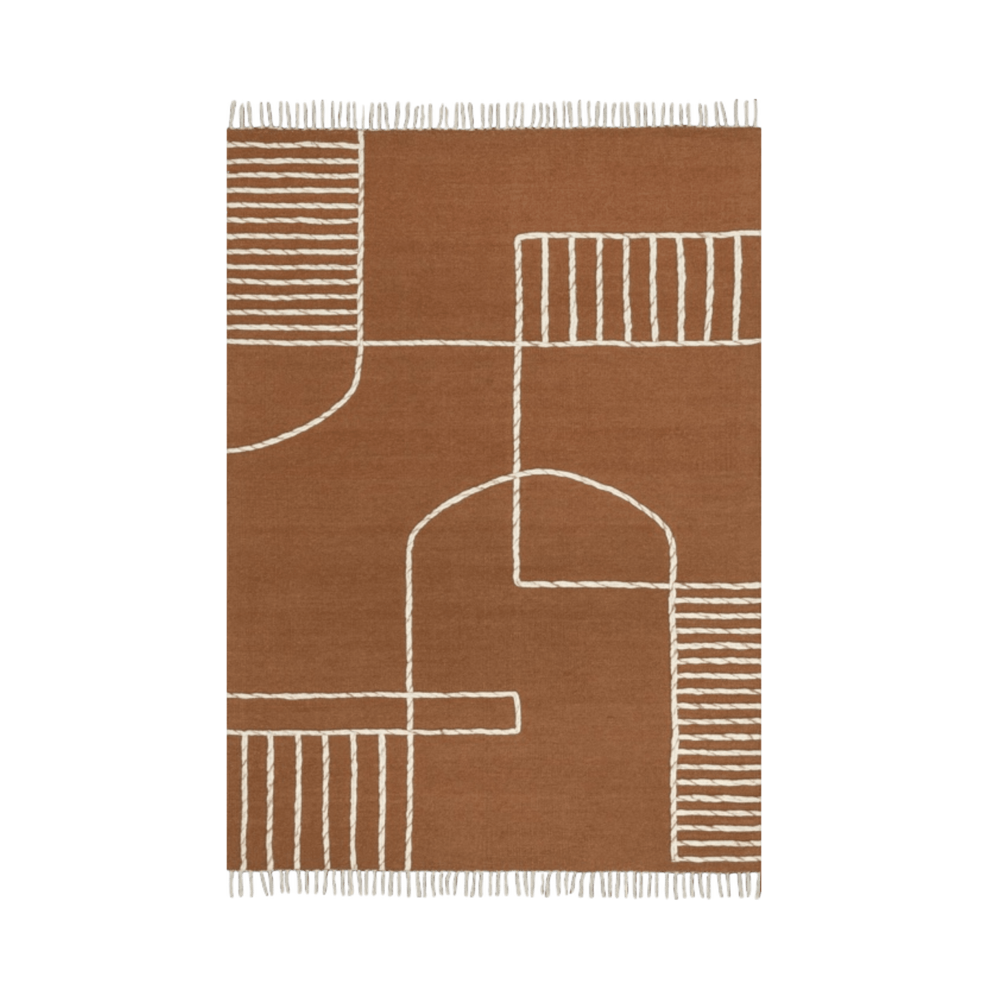 Alfombra de Lana, Lines - Kokoa Home