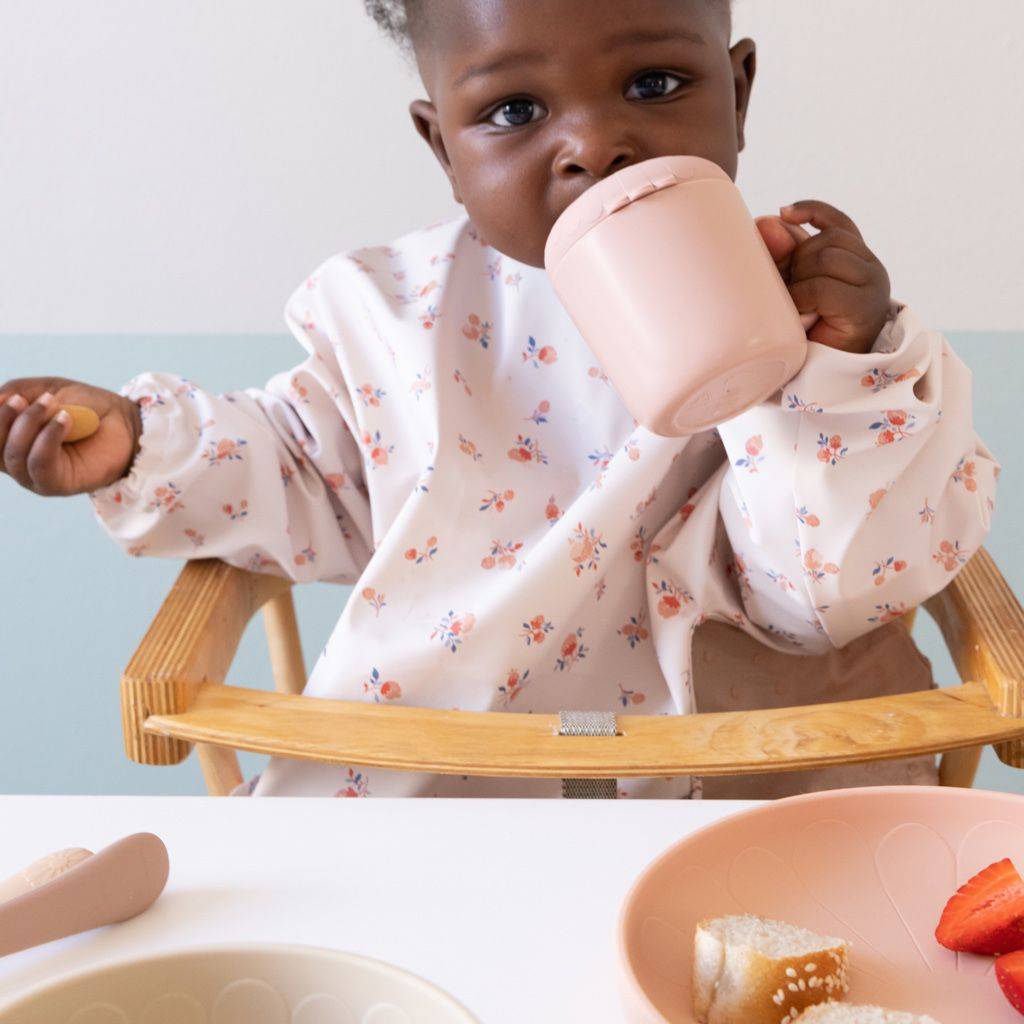 Babero con Mangas, Frutos Rojos - Kokoa Home