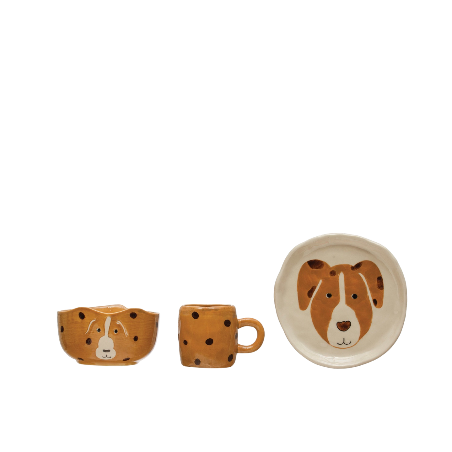 Set vajilla de Perro Moteado - Kokoa Home
