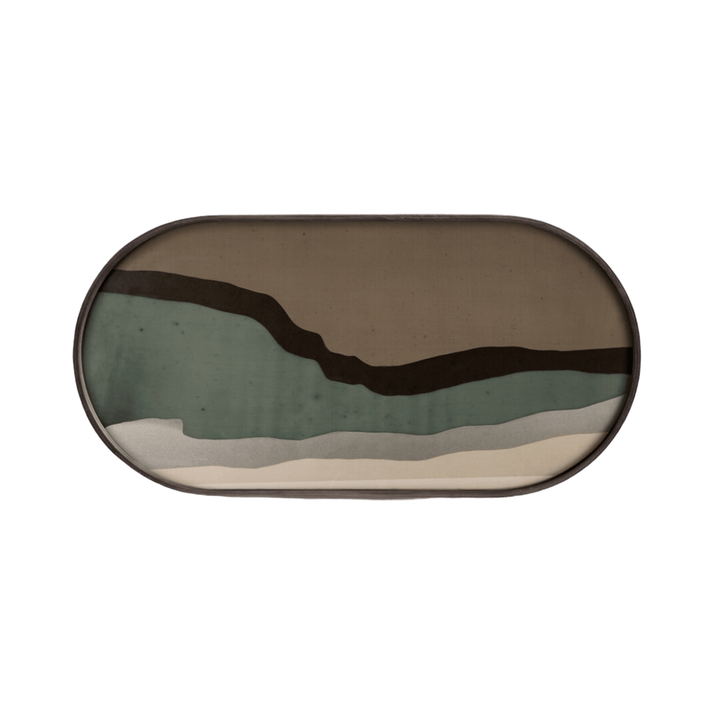 Bandeja Horizontes, Ovalada - Kokoa Home