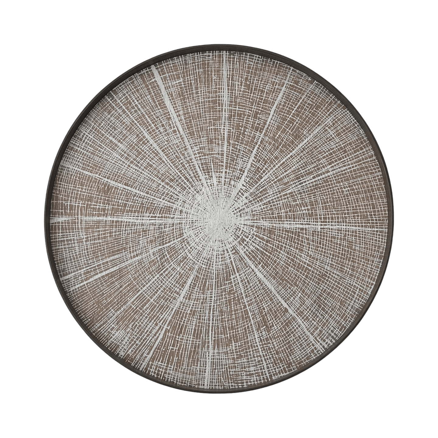 Bandeja Tronco de Árbol Blanco - Kokoa Home