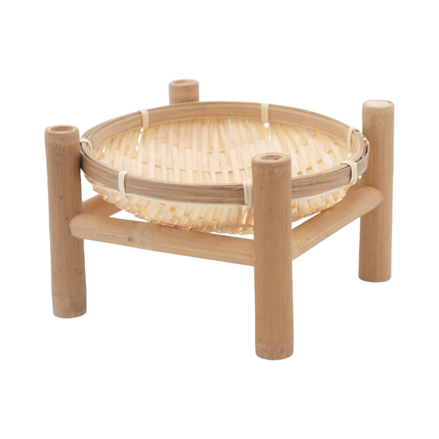 Bandeja de Bambú con Soporte - Kokoa Home