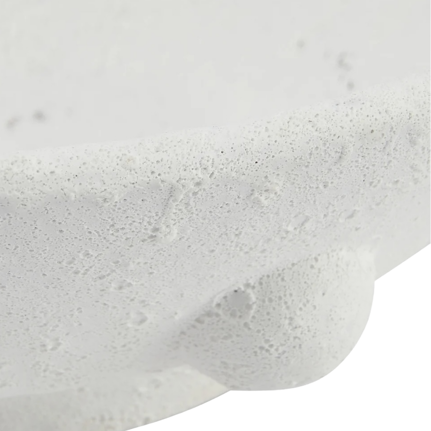 Bowl Blanco con Incrustaciones - Kokoa Home