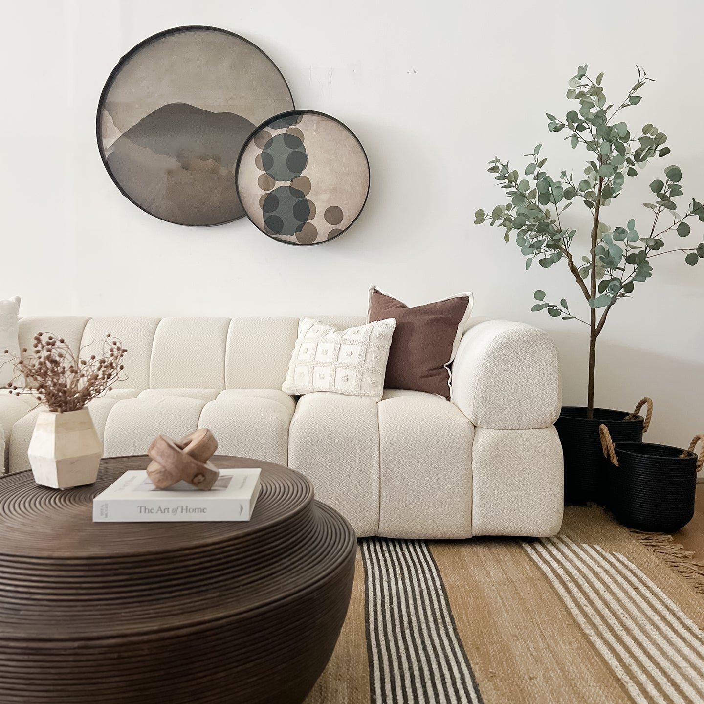 Cesto Bombay Negro - Kokoa Home