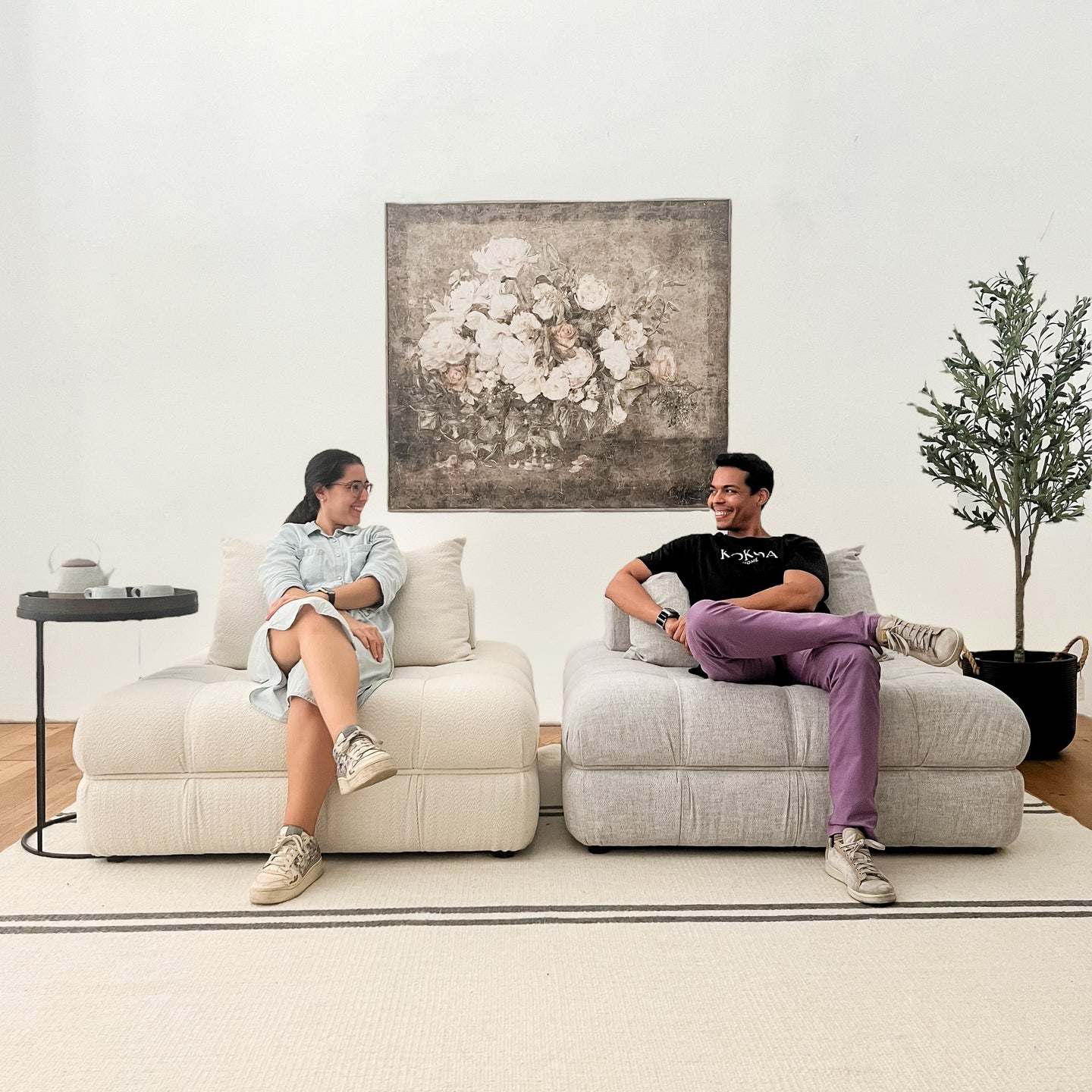 Cesto Bombay Negro - Kokoa Home