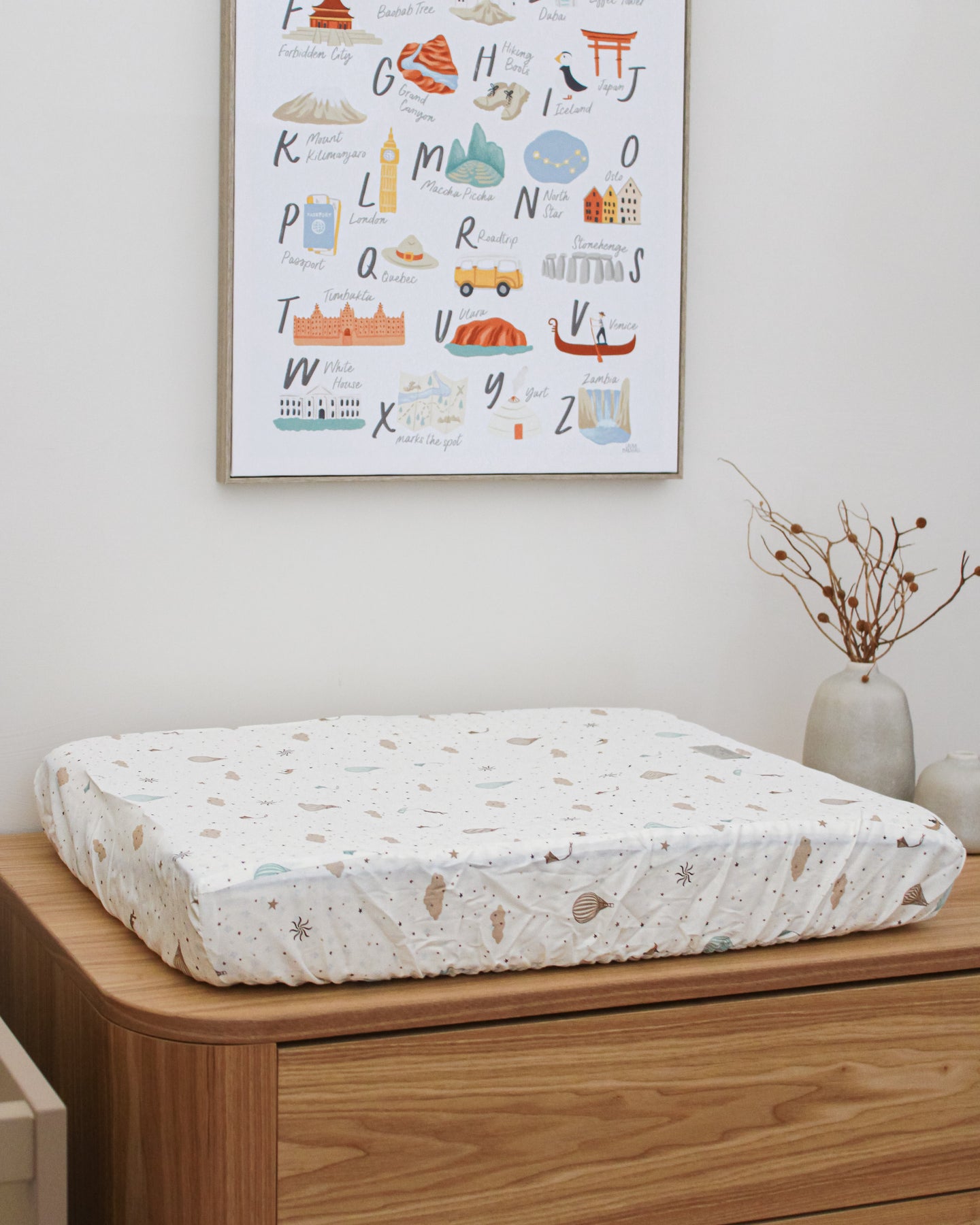 Cuadro Alfabeto Aventurero - Kokoa Home