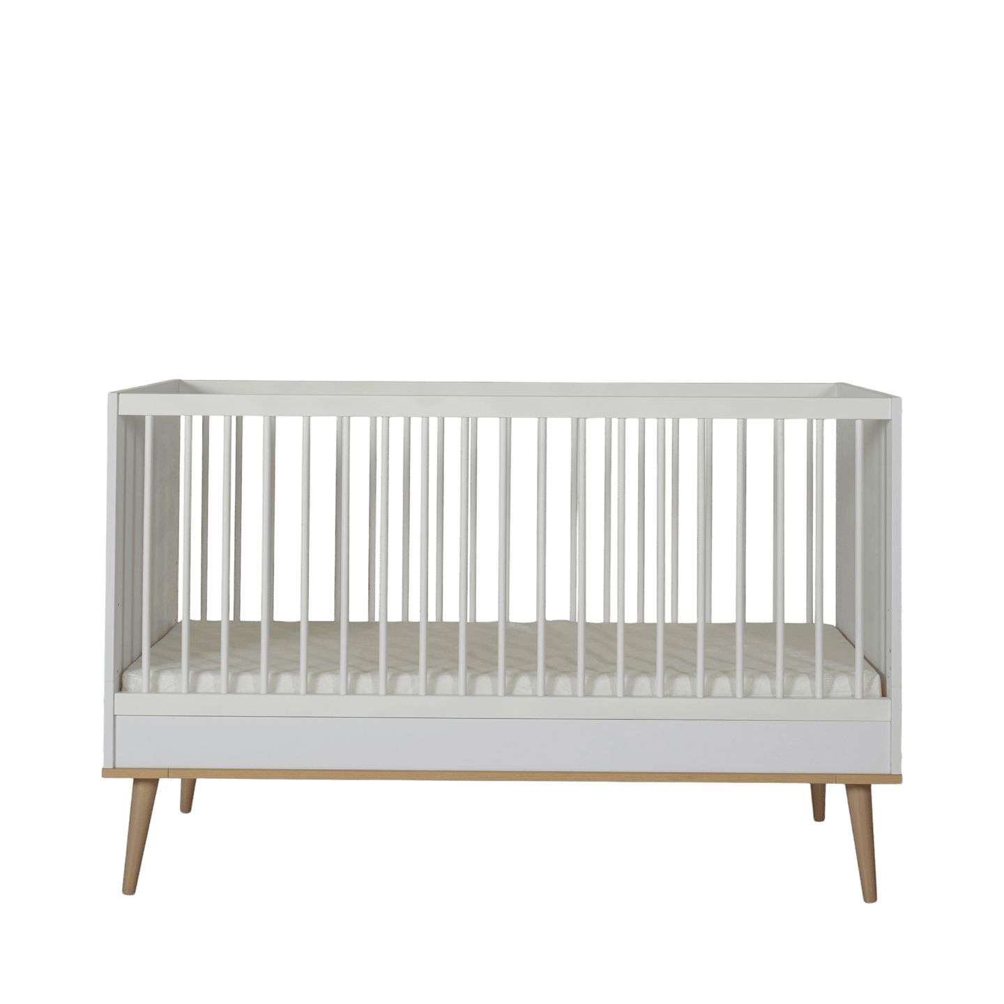 Cuna Flow, Blanca 3 en 1 - Kokoa Home