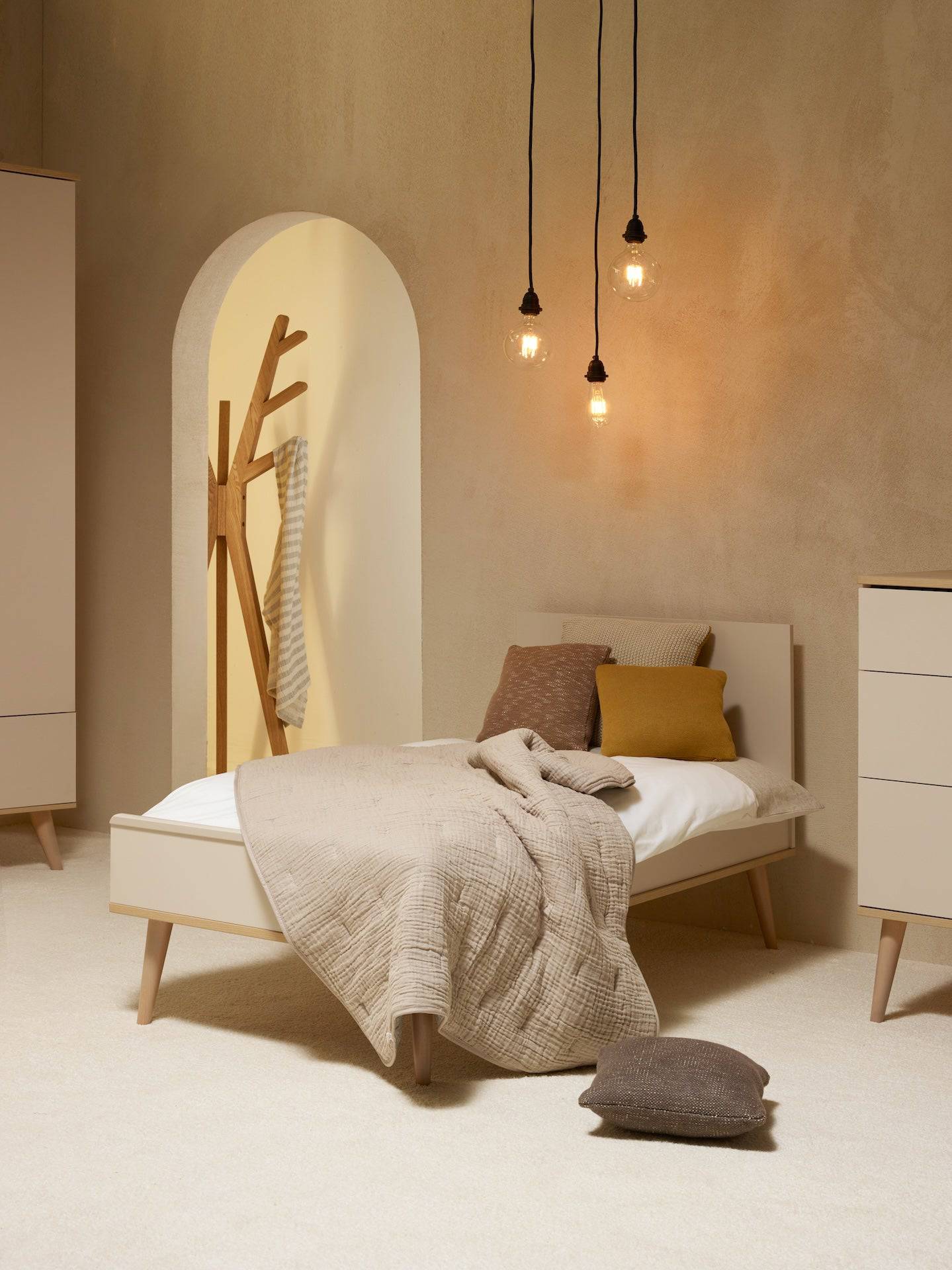 Cuna Flow, Marfil 3 en 1 - Kokoa Home