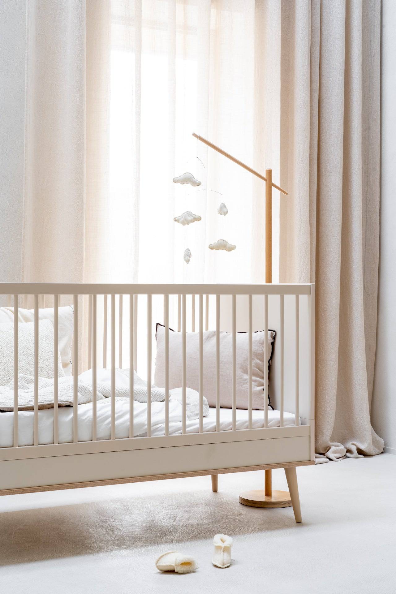 Cuna Flow, Marfil 3 en 1 - Kokoa Home