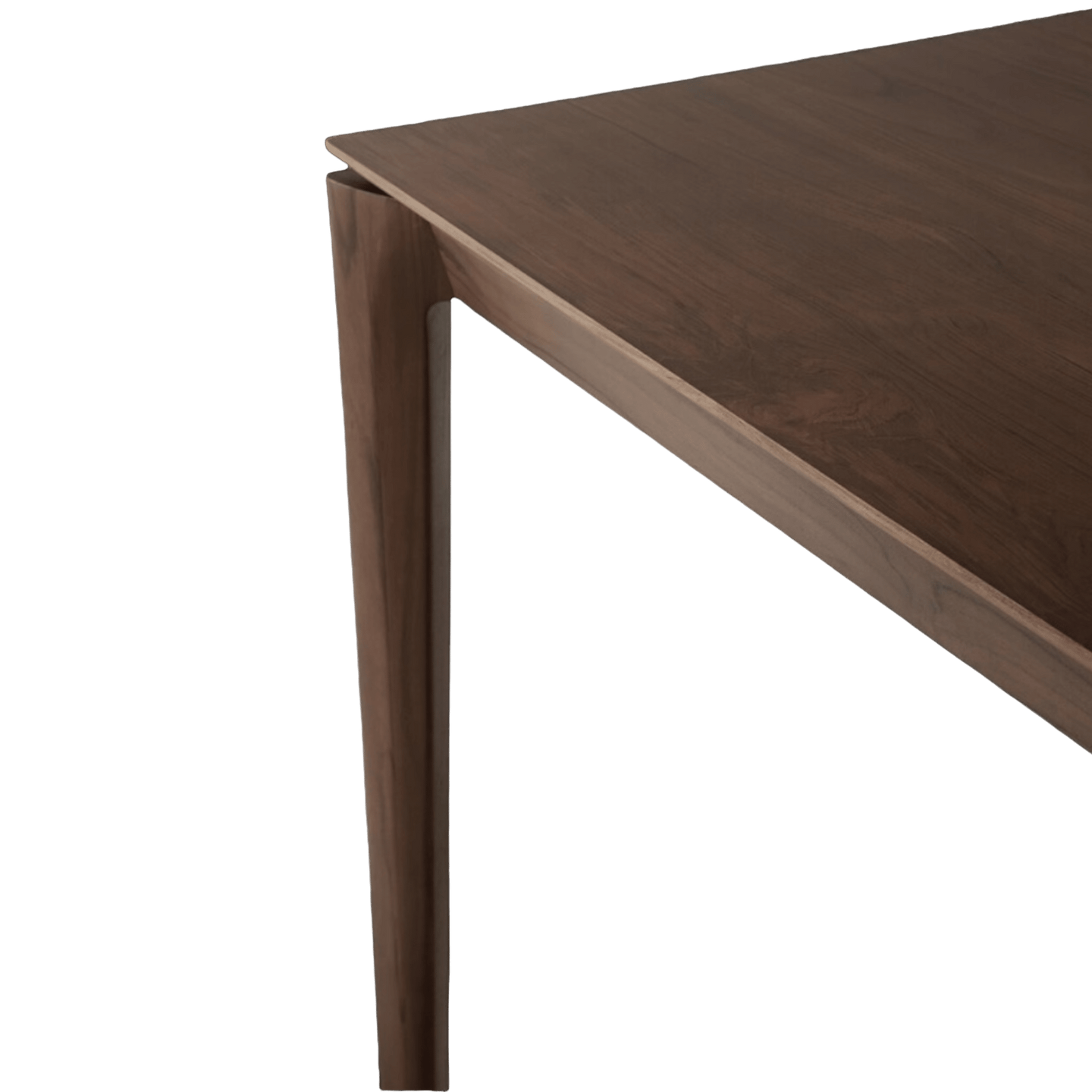 Mesa de Comedor Namur Teca Marrón - Kokoa Home