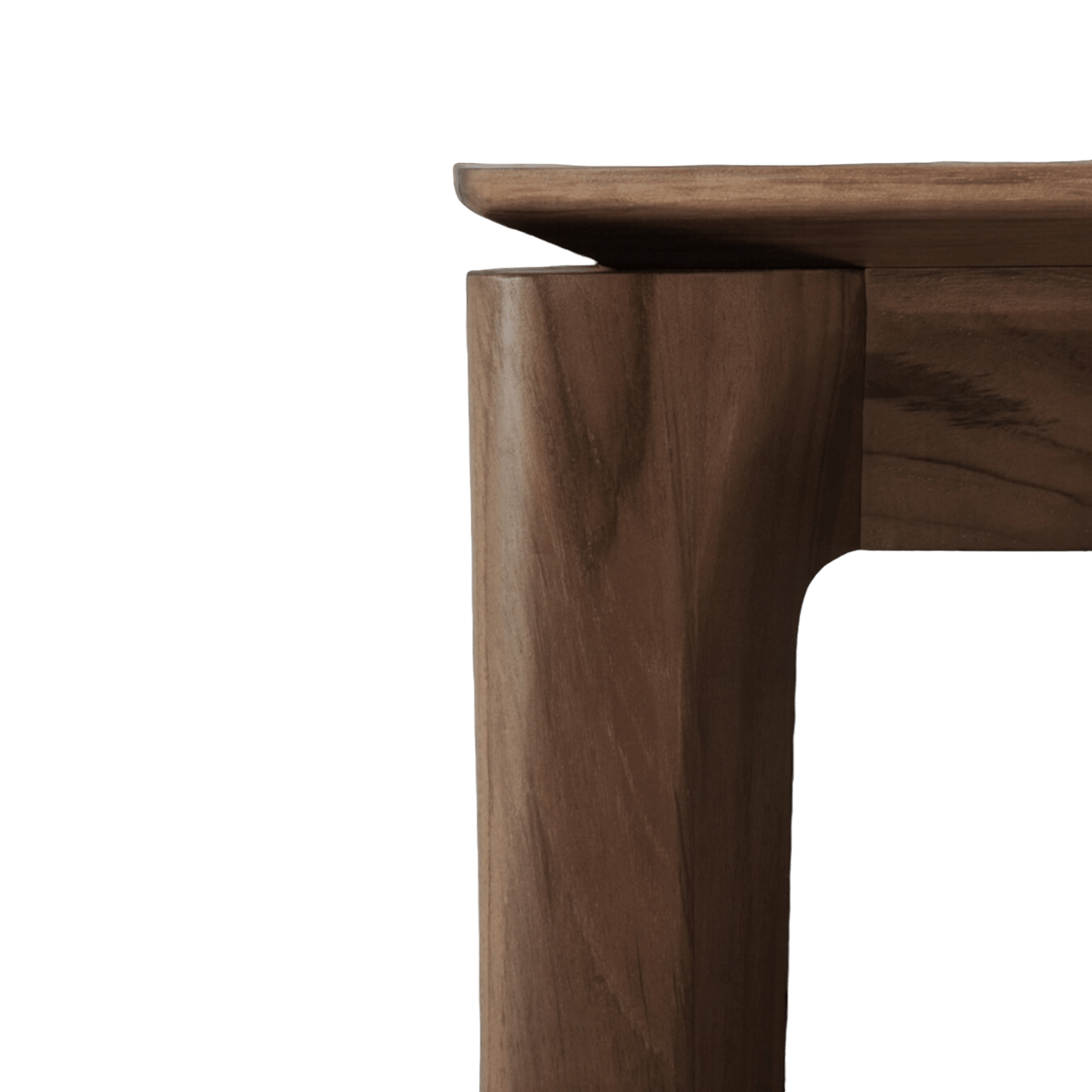 Mesa de Comedor Namur Teca Marrón - Kokoa Home