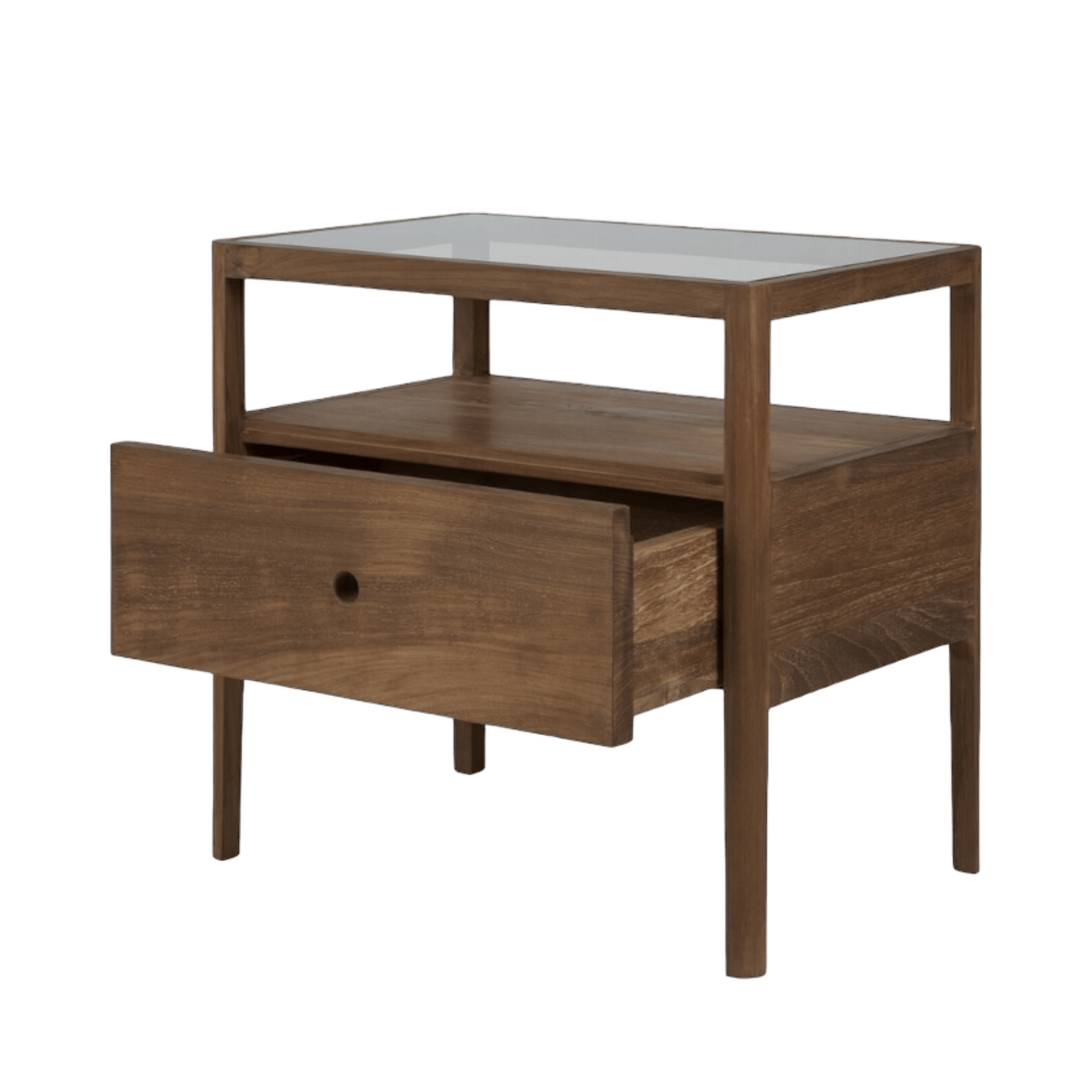 Mesa de Noche Linz, Marrón - Kokoa Home