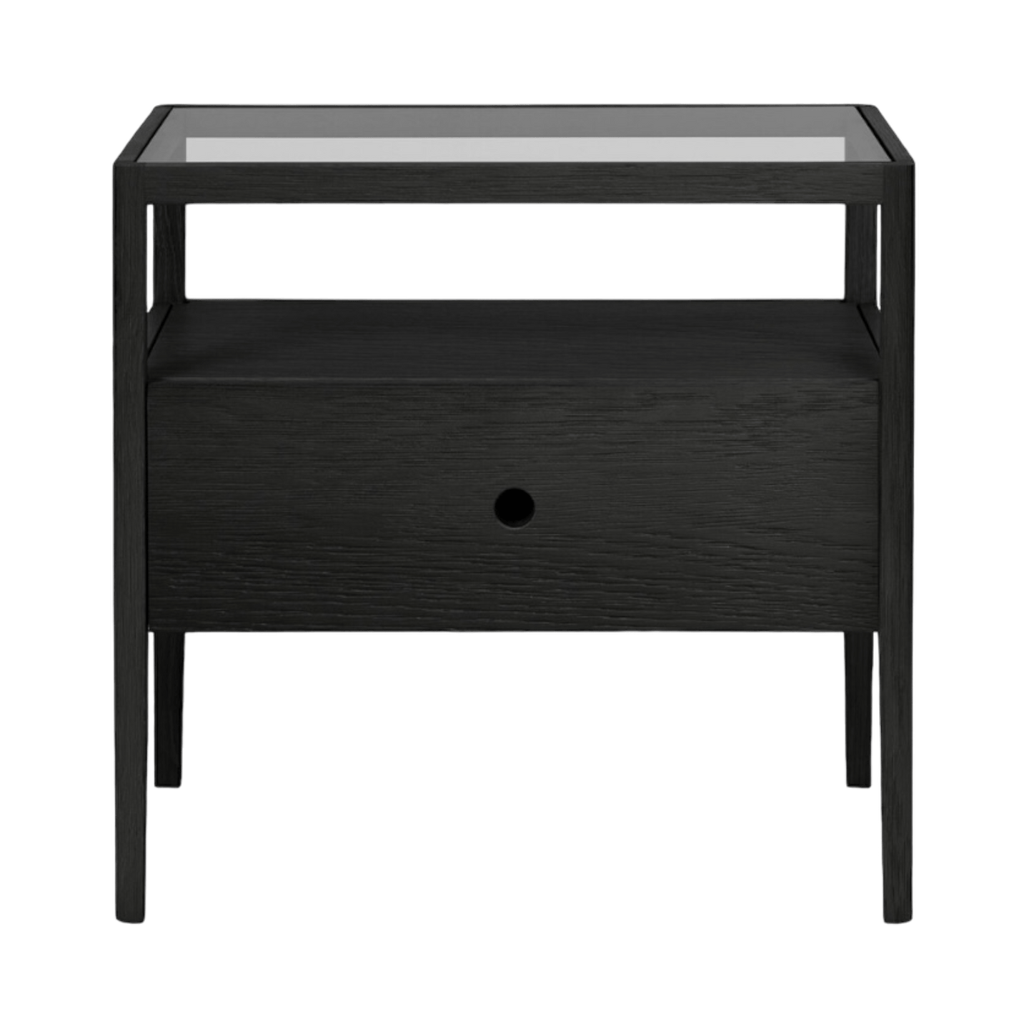 Mesa de Noche Linz, Negra - Kokoa Home