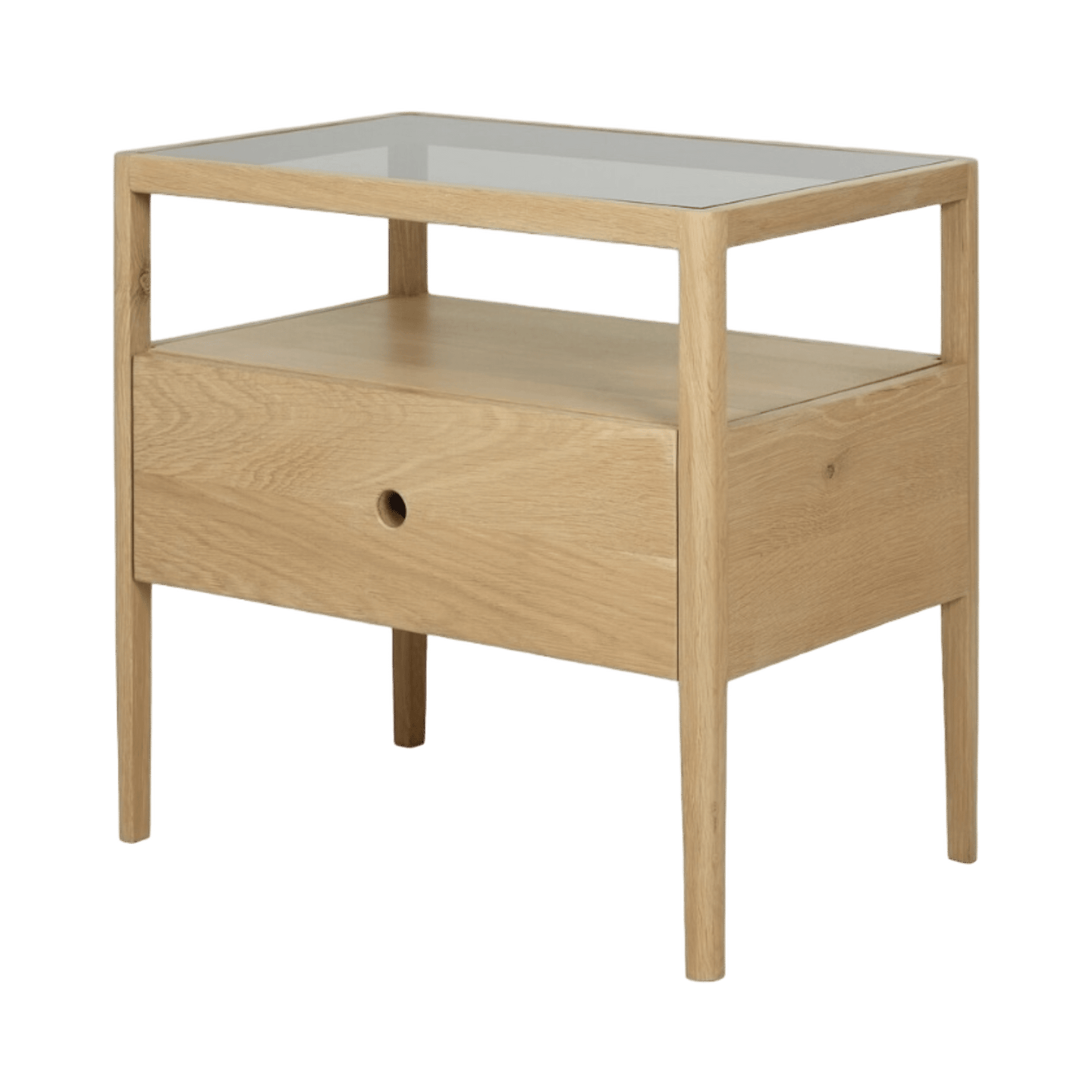 Mesa de Noche Linz, Natural - Kokoa Home