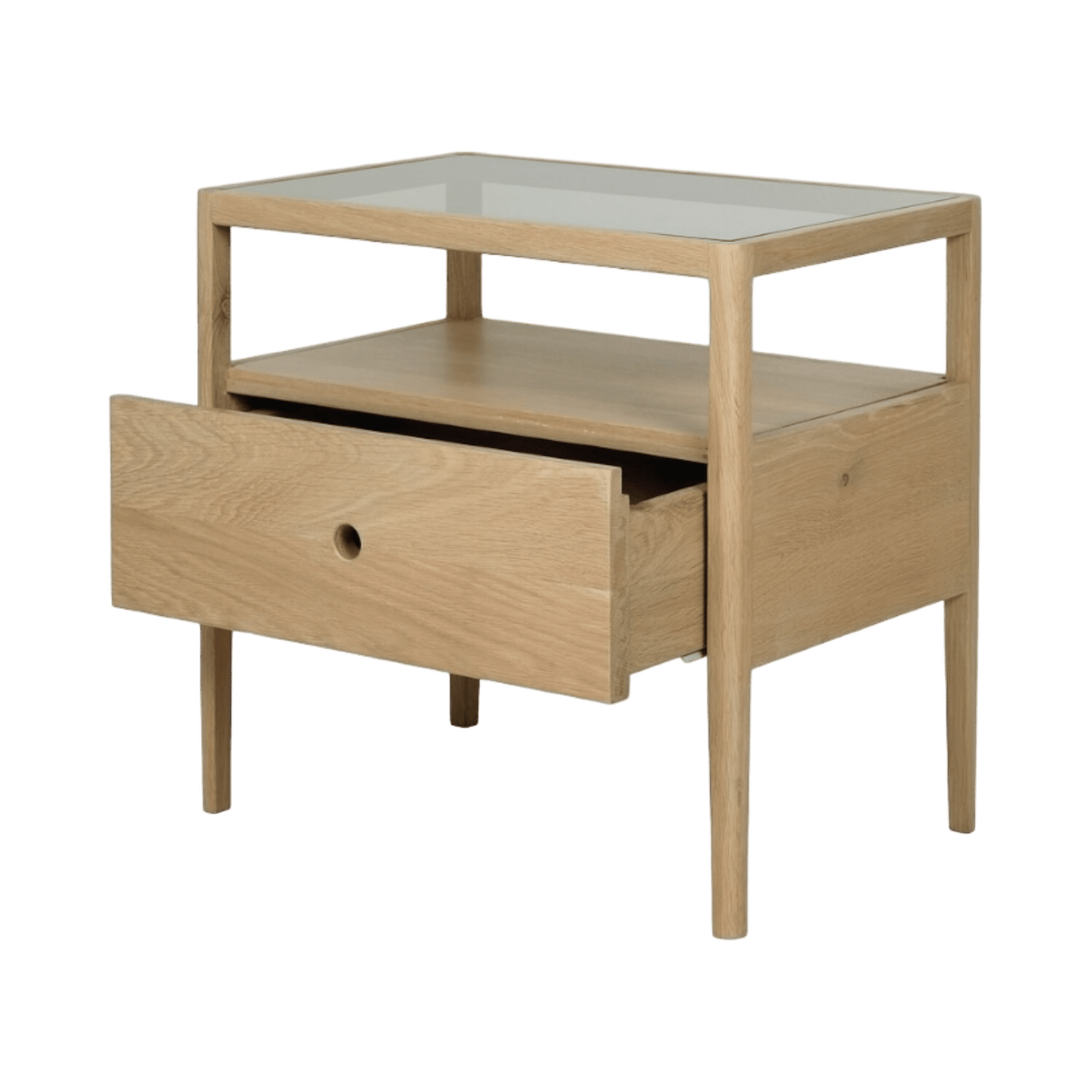 Mesa de Noche Linz, Natural - Kokoa Home