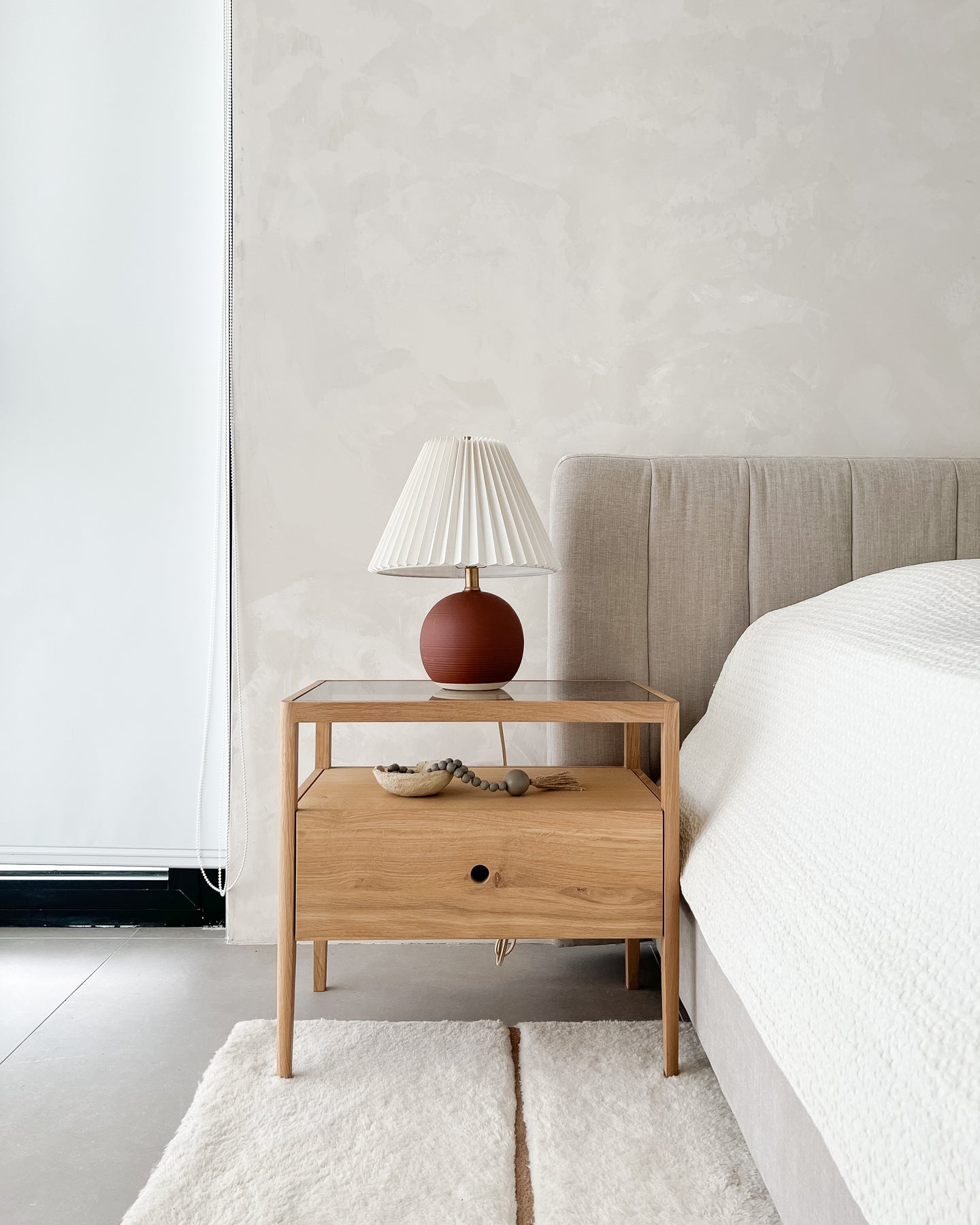 Mesa de Noche Linz, Natural - Kokoa Home