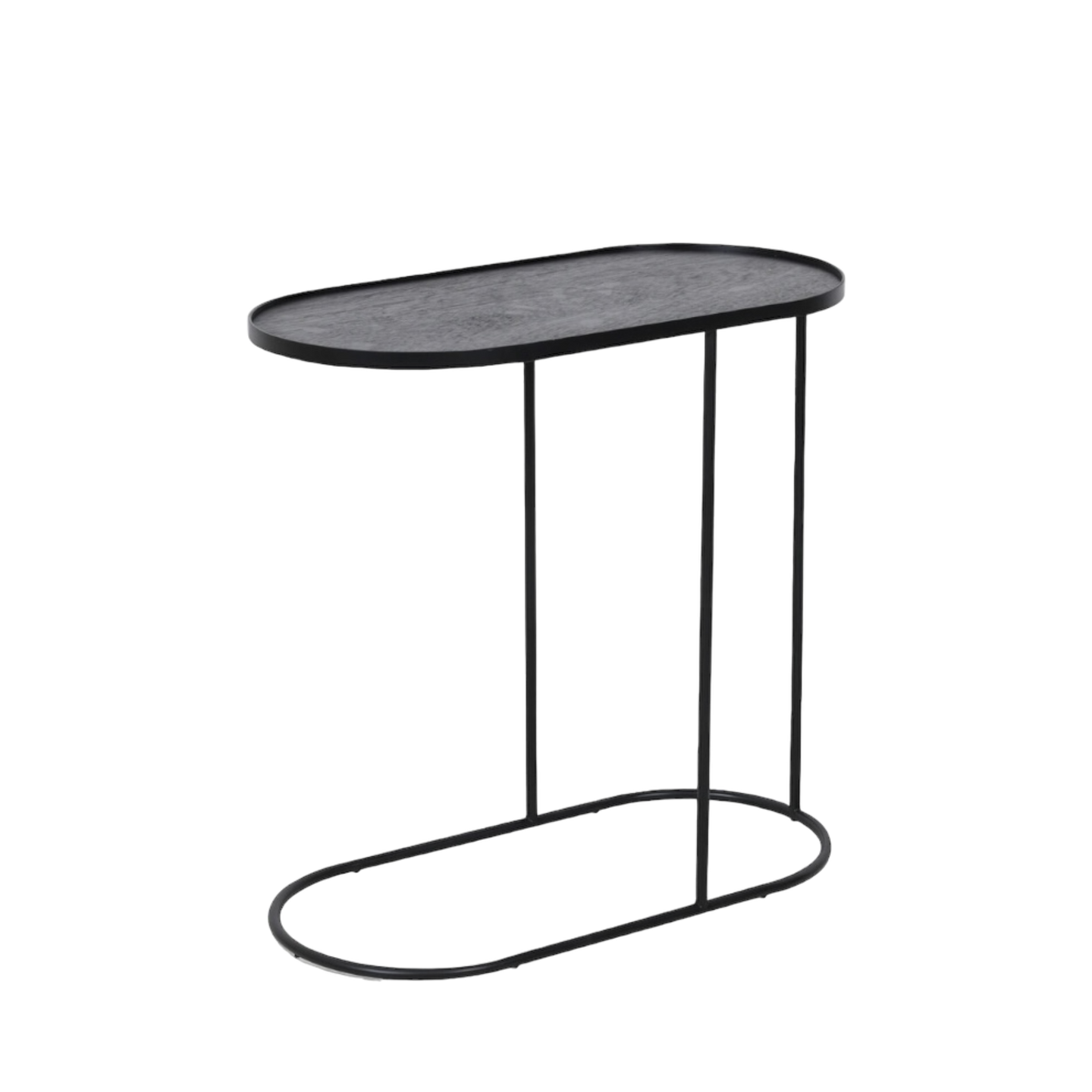 Mesa Lateral Amberes Ovalada - Kokoa Home