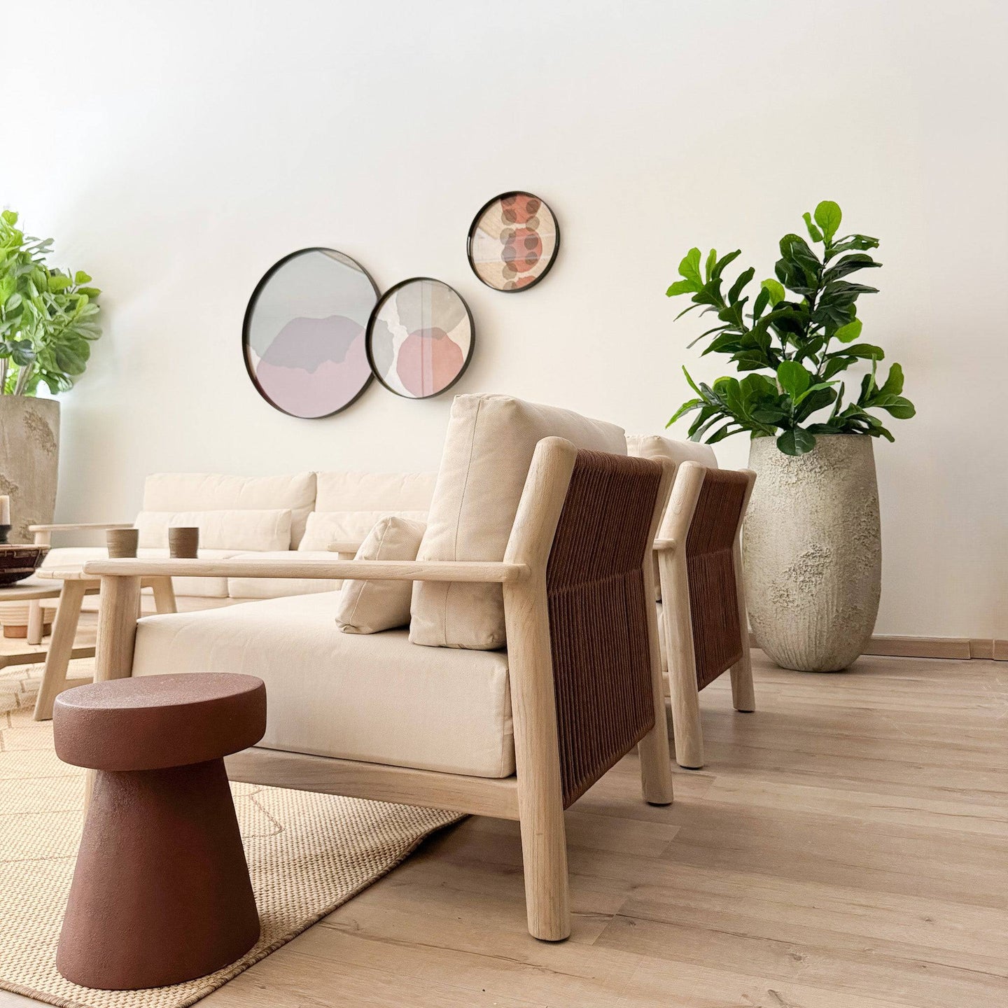 Mesa Lateral Ecos - Kokoa Home