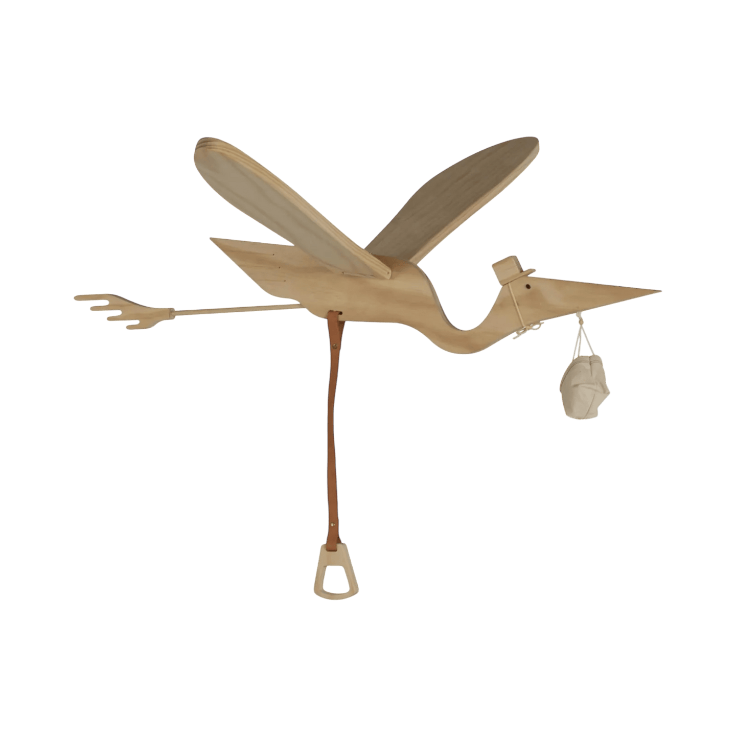 Móvil de Madera, Pelícano - Kokoa Home