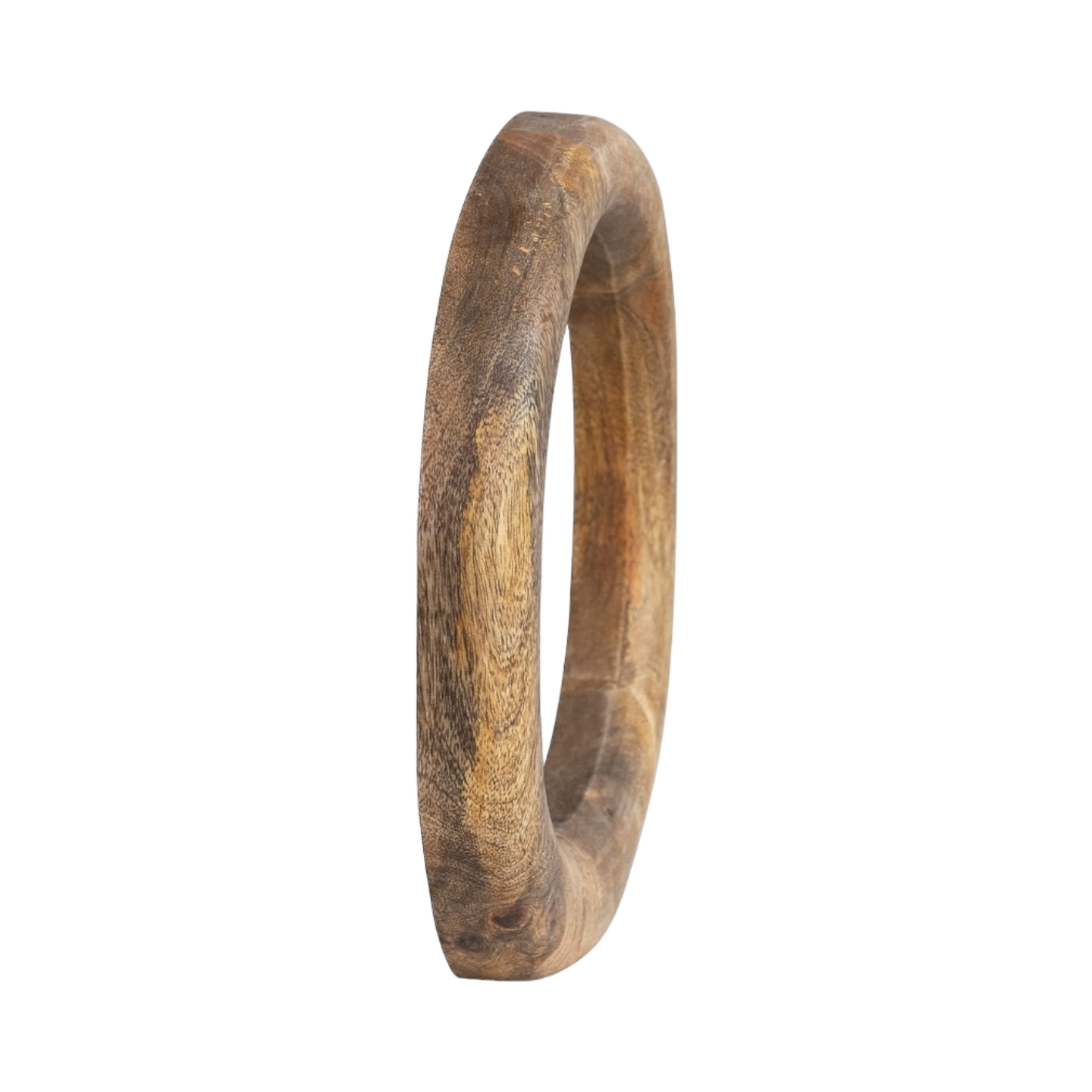 Pie de madera circular - Kokoa Home