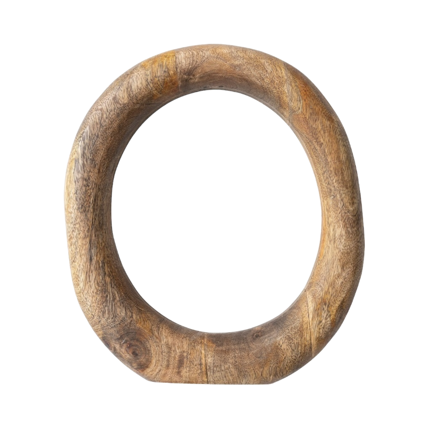 Pie de madera circular - Kokoa Home