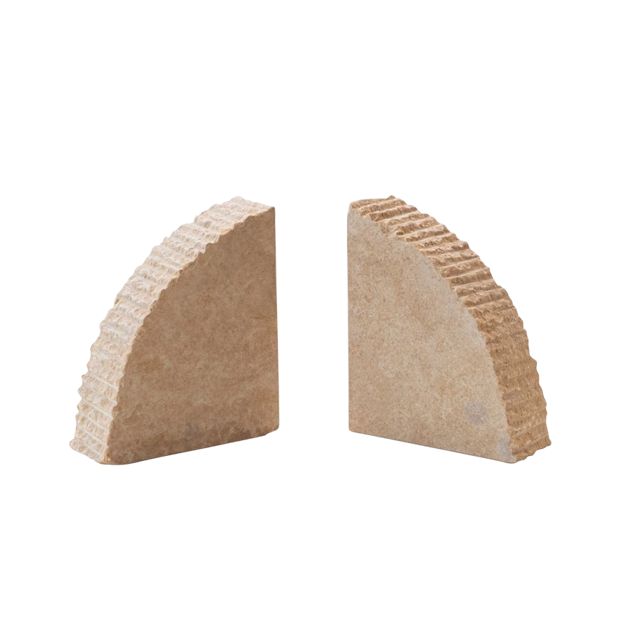 Sujeta libros de piedra - Kokoa Home