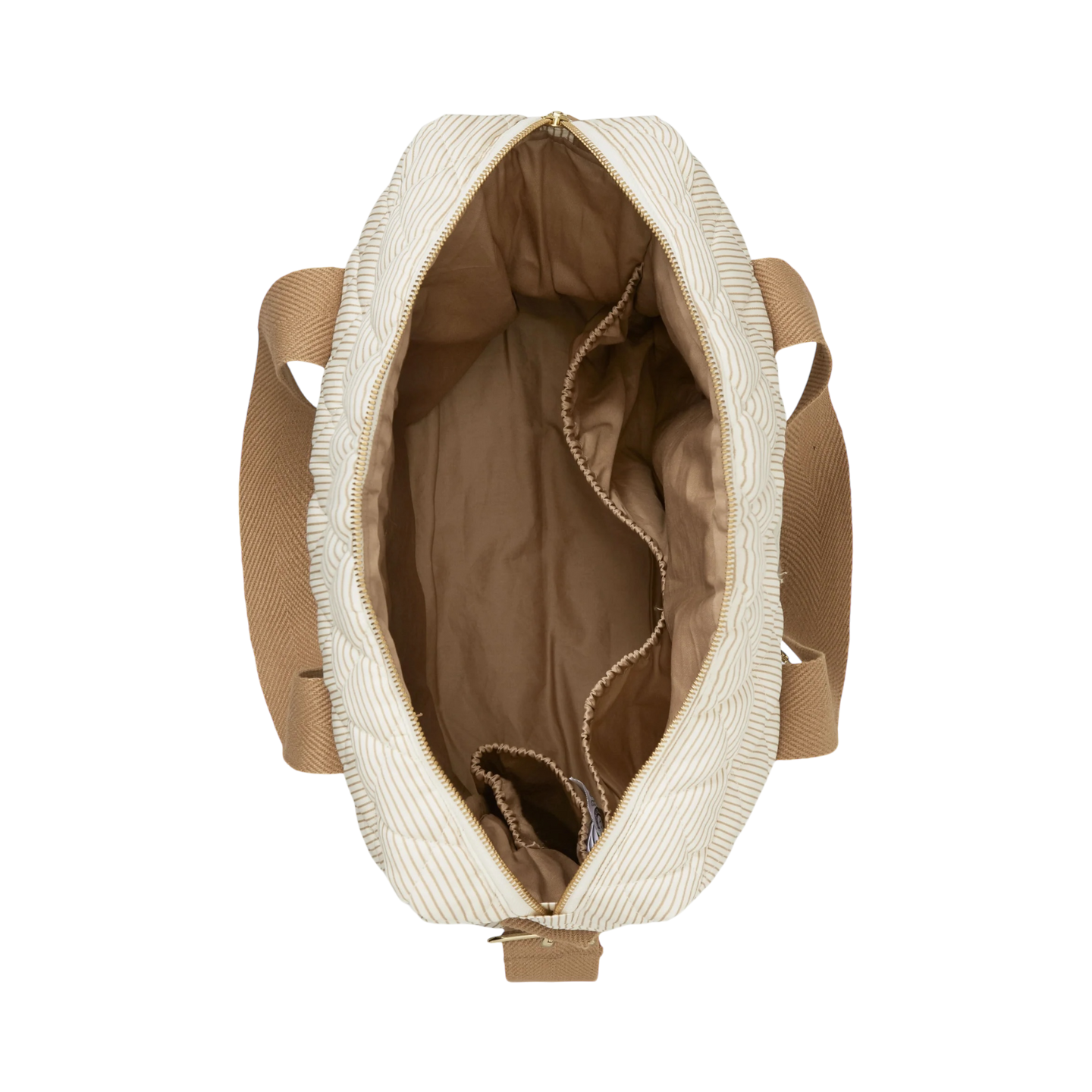 Pañalera, Rayas Camel - Kokoa Home