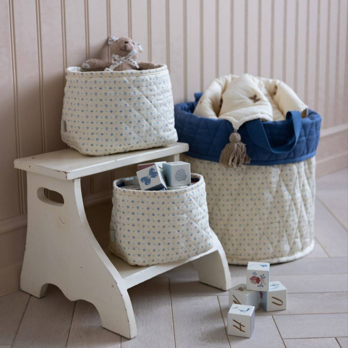 Cesto de Algodón, Capri - Kokoa Home