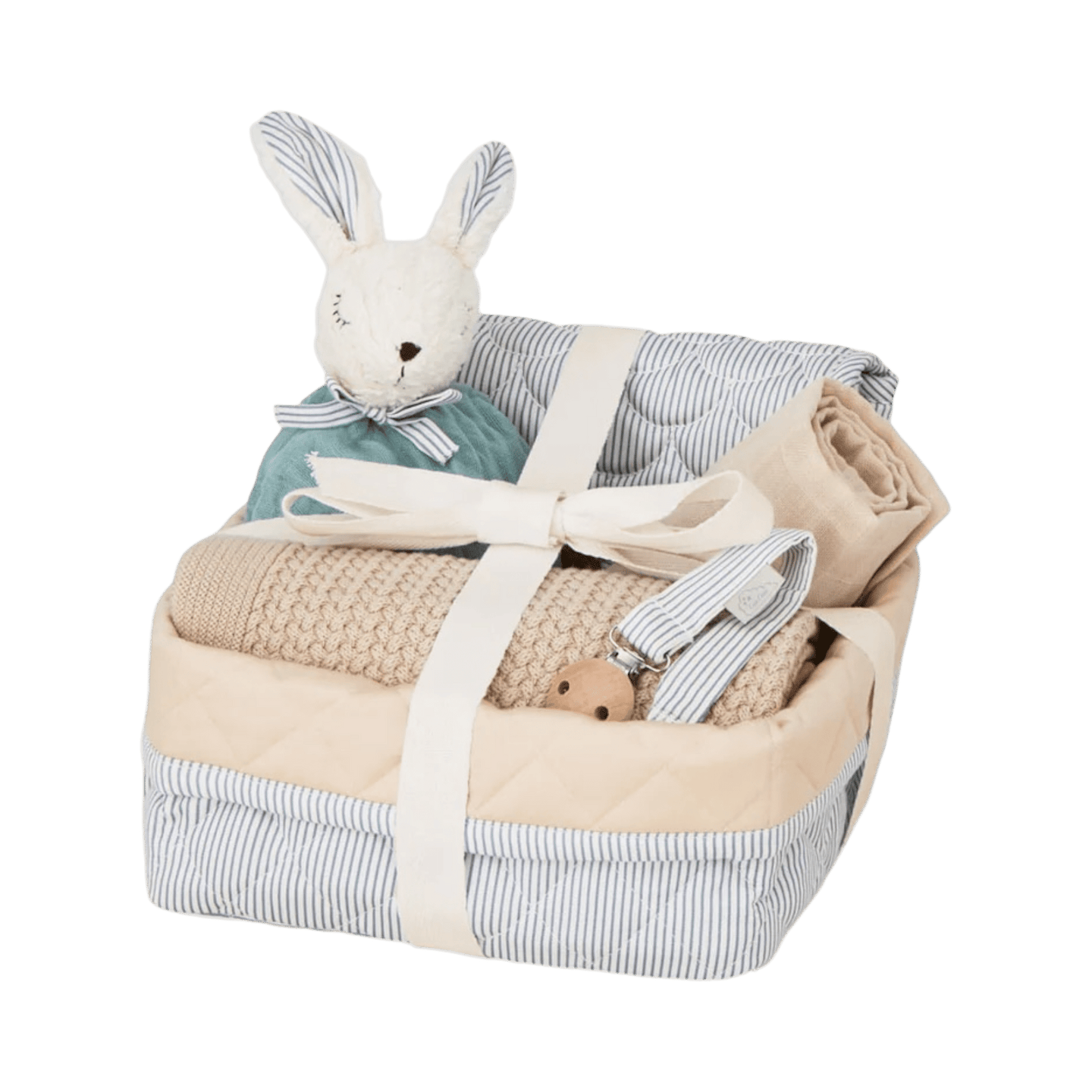 Caja de Regalo, Rayas Azul - Kokoa Home