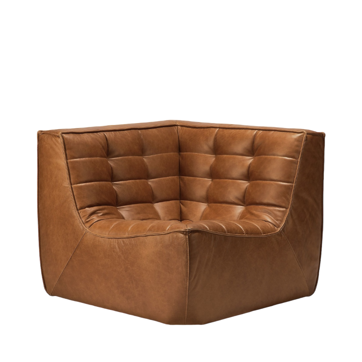 Sofá Kobe, 90° angular cuadrado - Kokoa Home